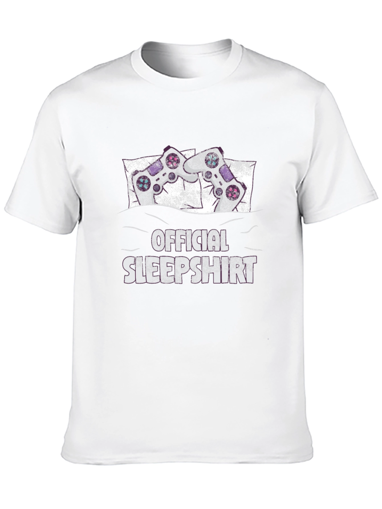 Black Official Sleepshirt Gaming T-Shirt view 10