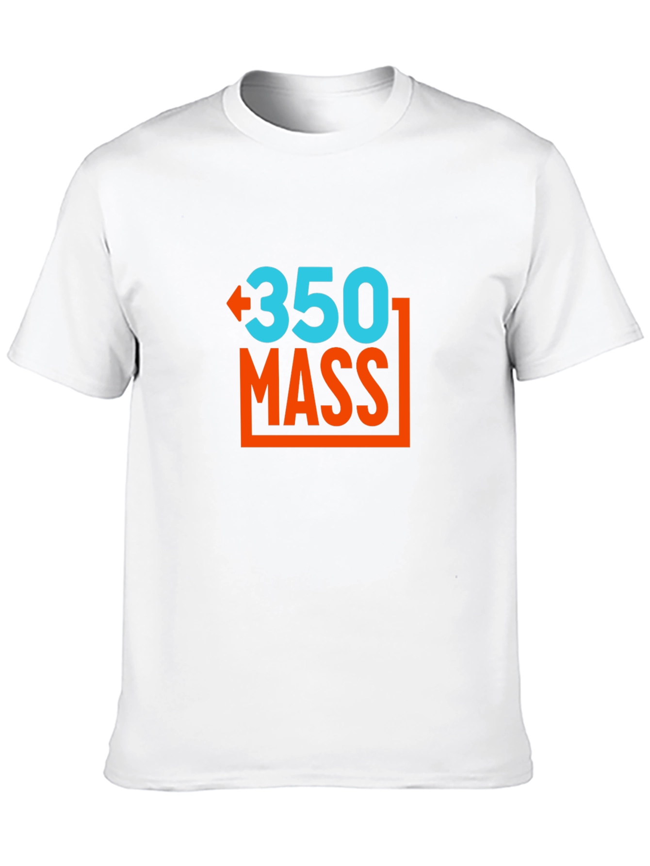 Black 350 Mass T-Shirt - Cool Graphic Tee view 10