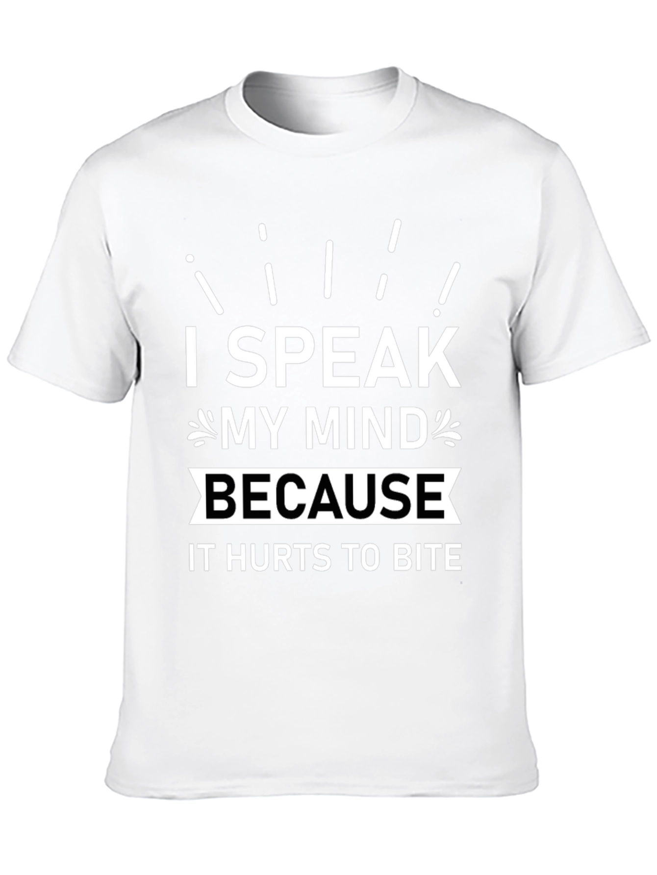 Black Speak My Mind Tee view 10
