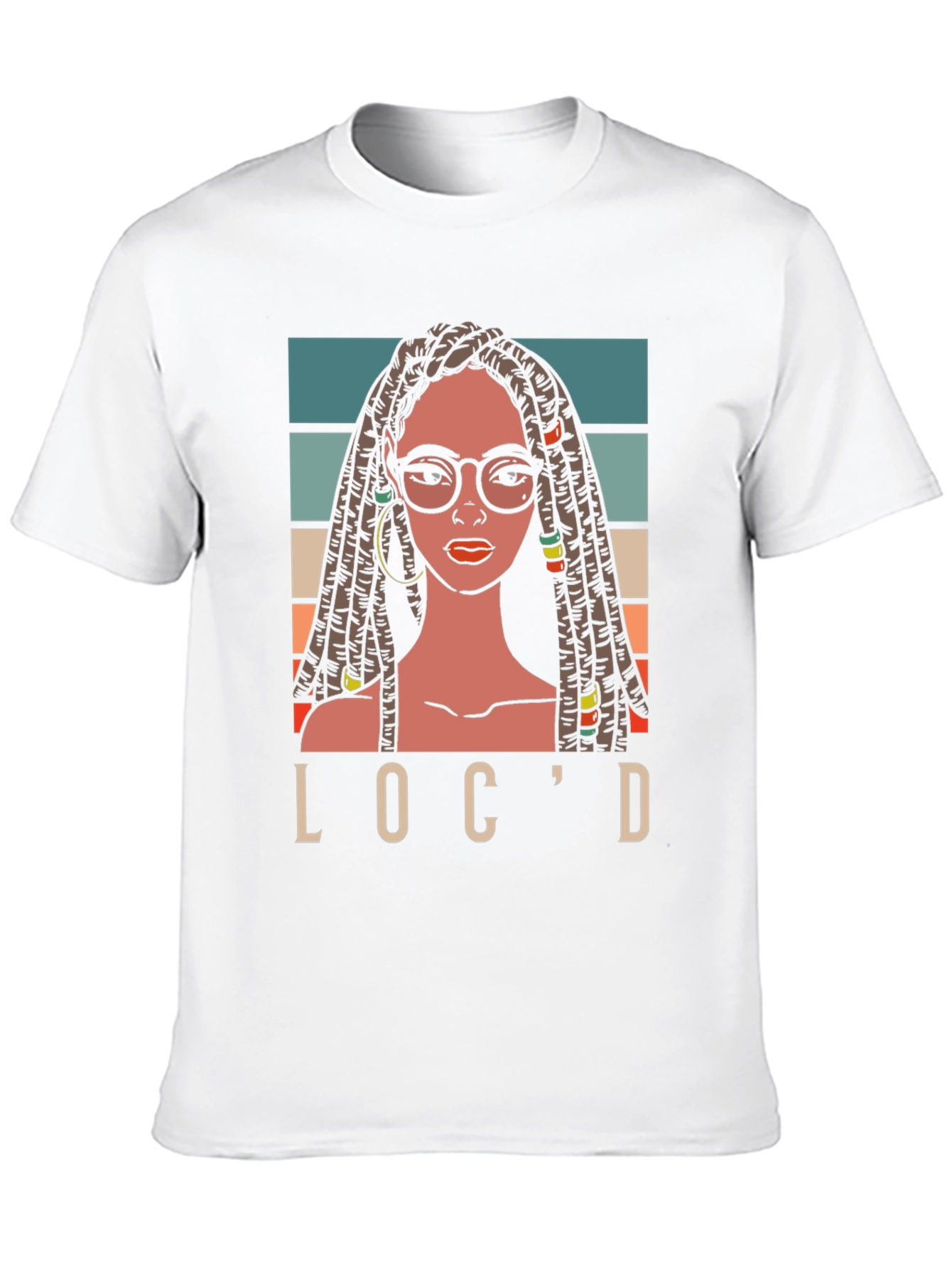 Black Loc'd T-Shirt: Stylish Graphic Tee view 10
