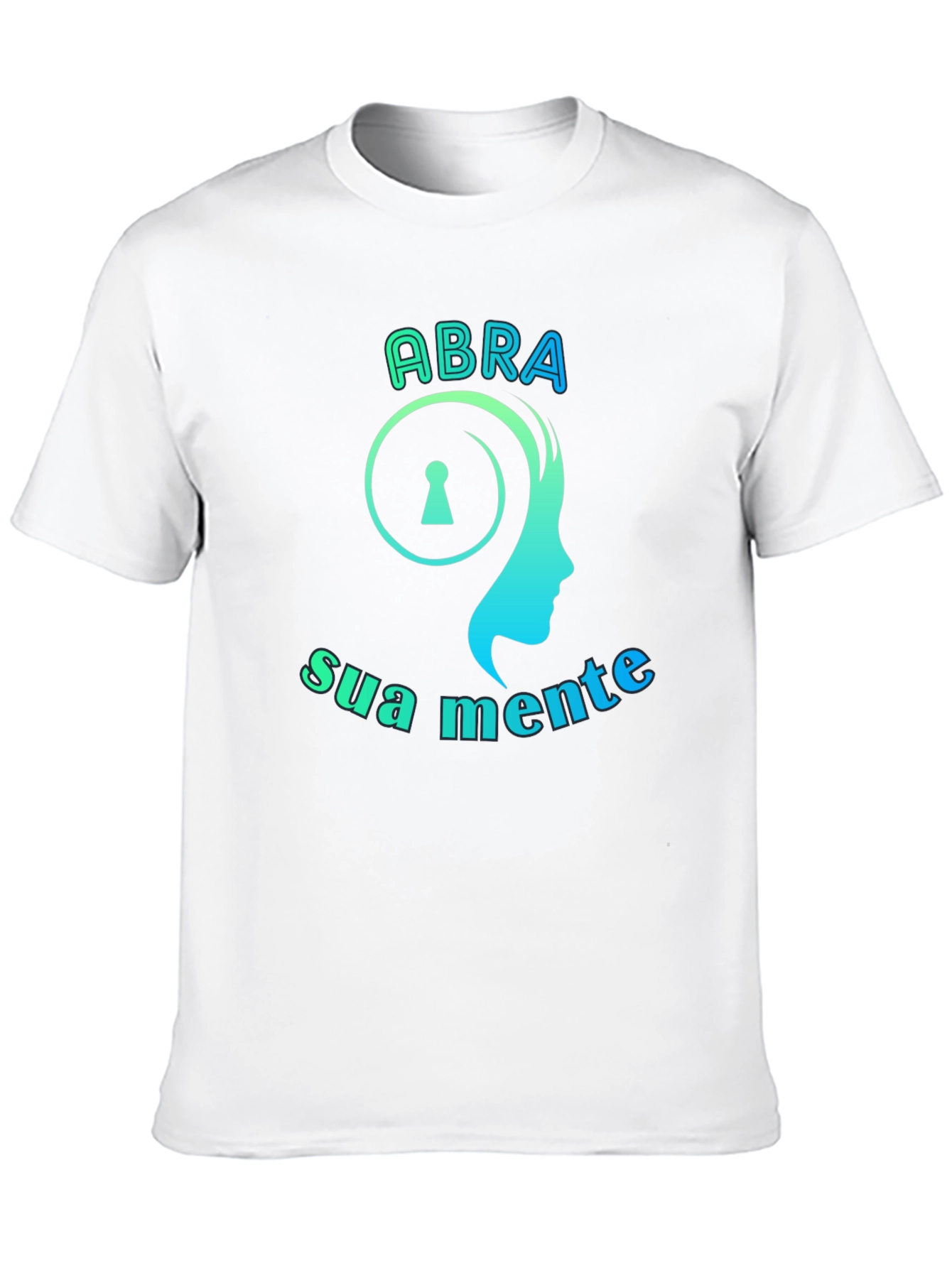 Black Open Your Mind Graphic Tee - Modern Design view 10