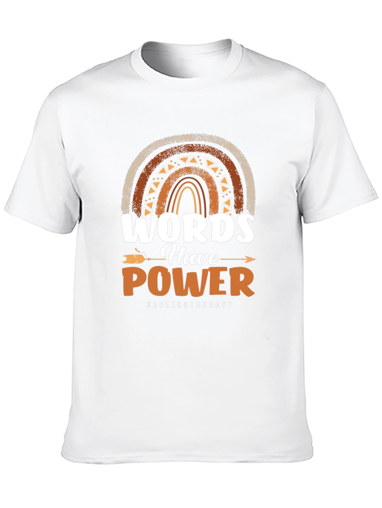 Black Words Have Power Speech Therapy T-Shirt view 10