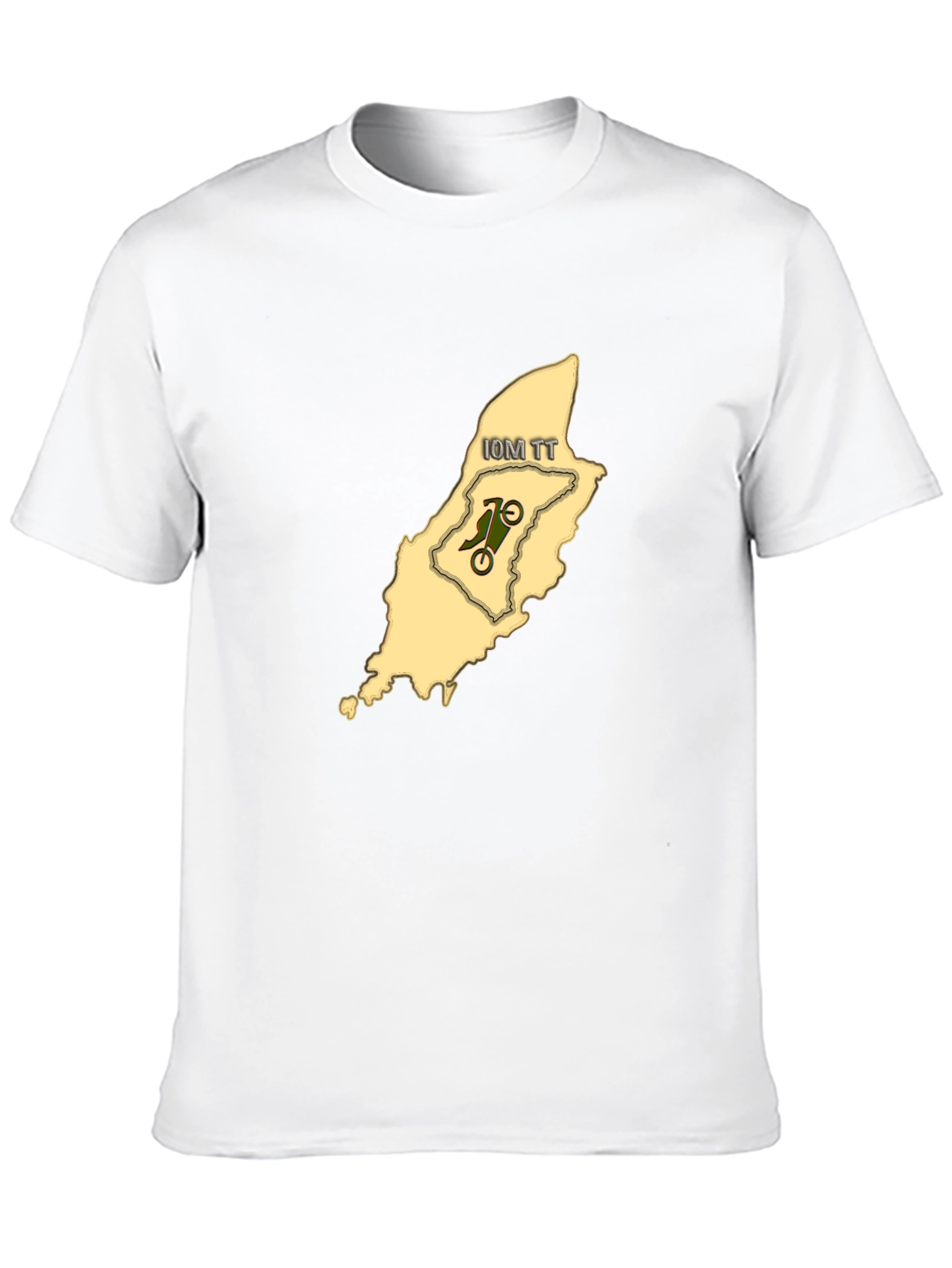 Black Isle of Man TT Black T-Shirt - Motorcycle Racing view 10