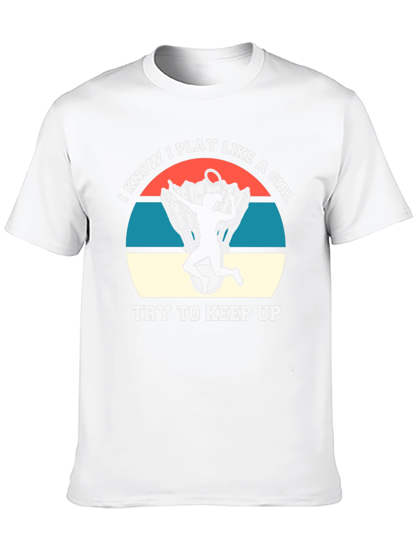 Black I Know I Play Like A Girl T-Shirt view 10