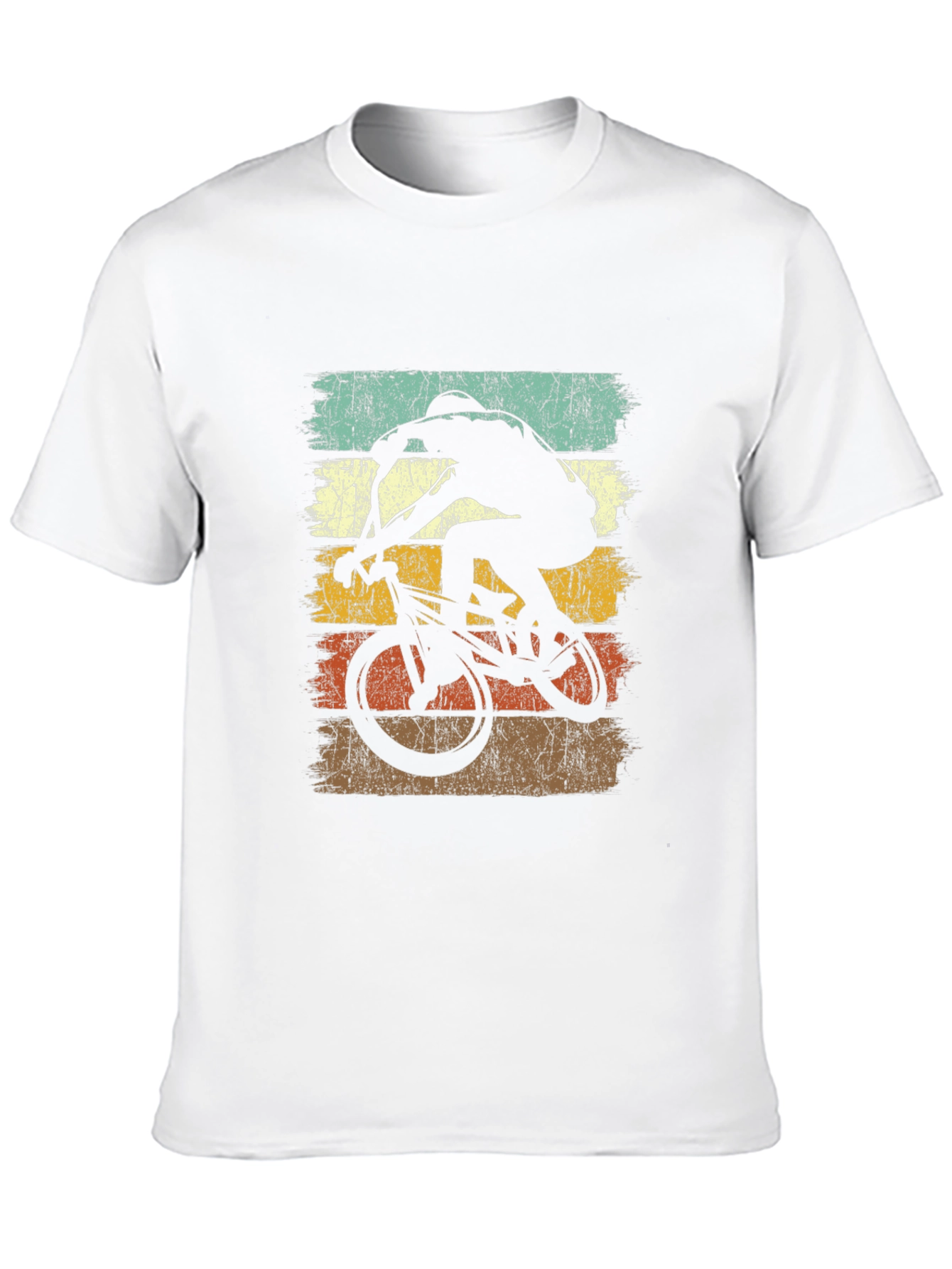 Black Vintage BMX Rider T-Shirt view 10