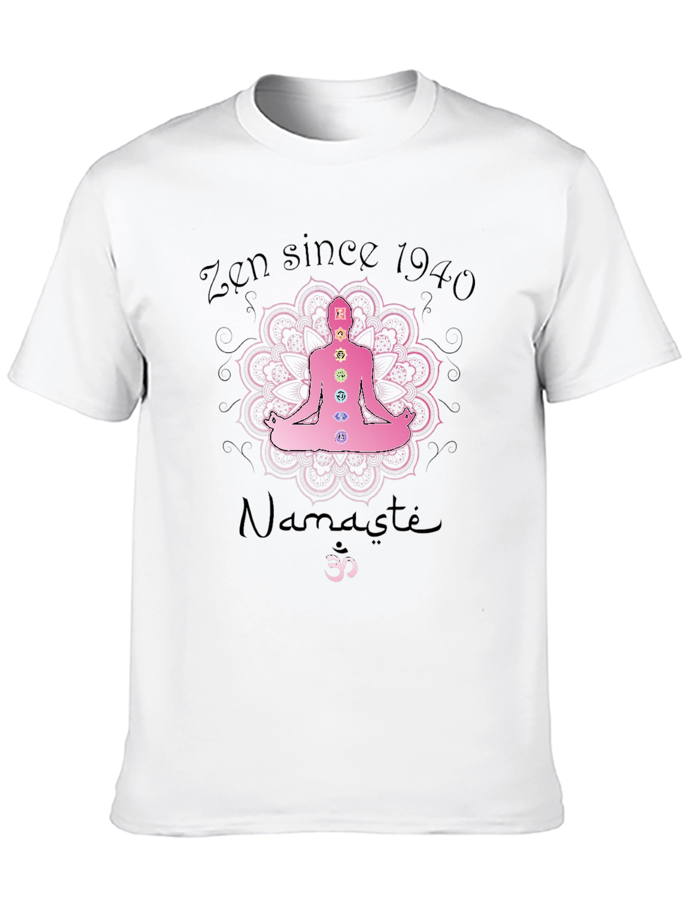 Zen Since 1940 Black Yoga T-Shirt - 10