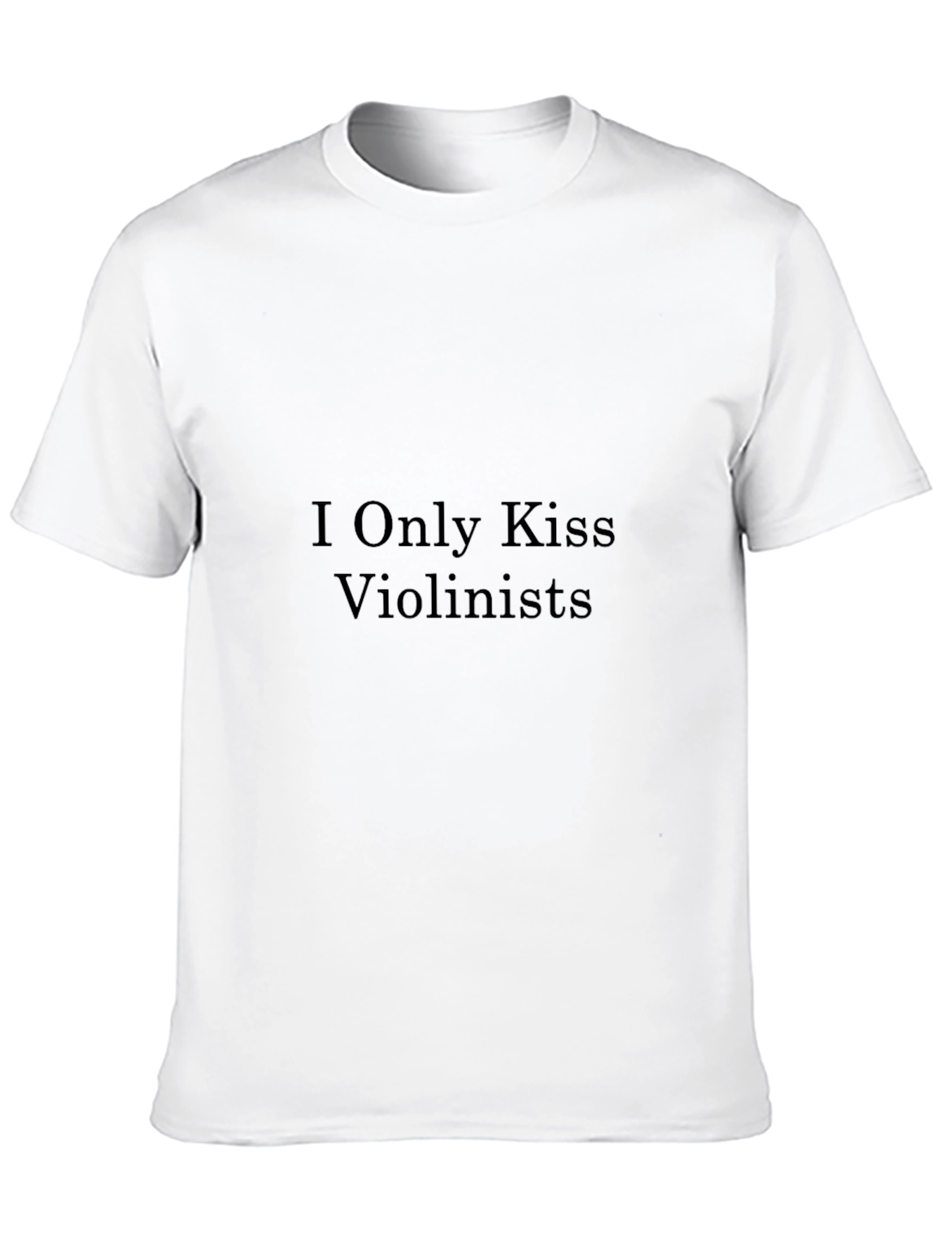 Black I Only Kiss Violinists - Novelty T-Shirt view 10