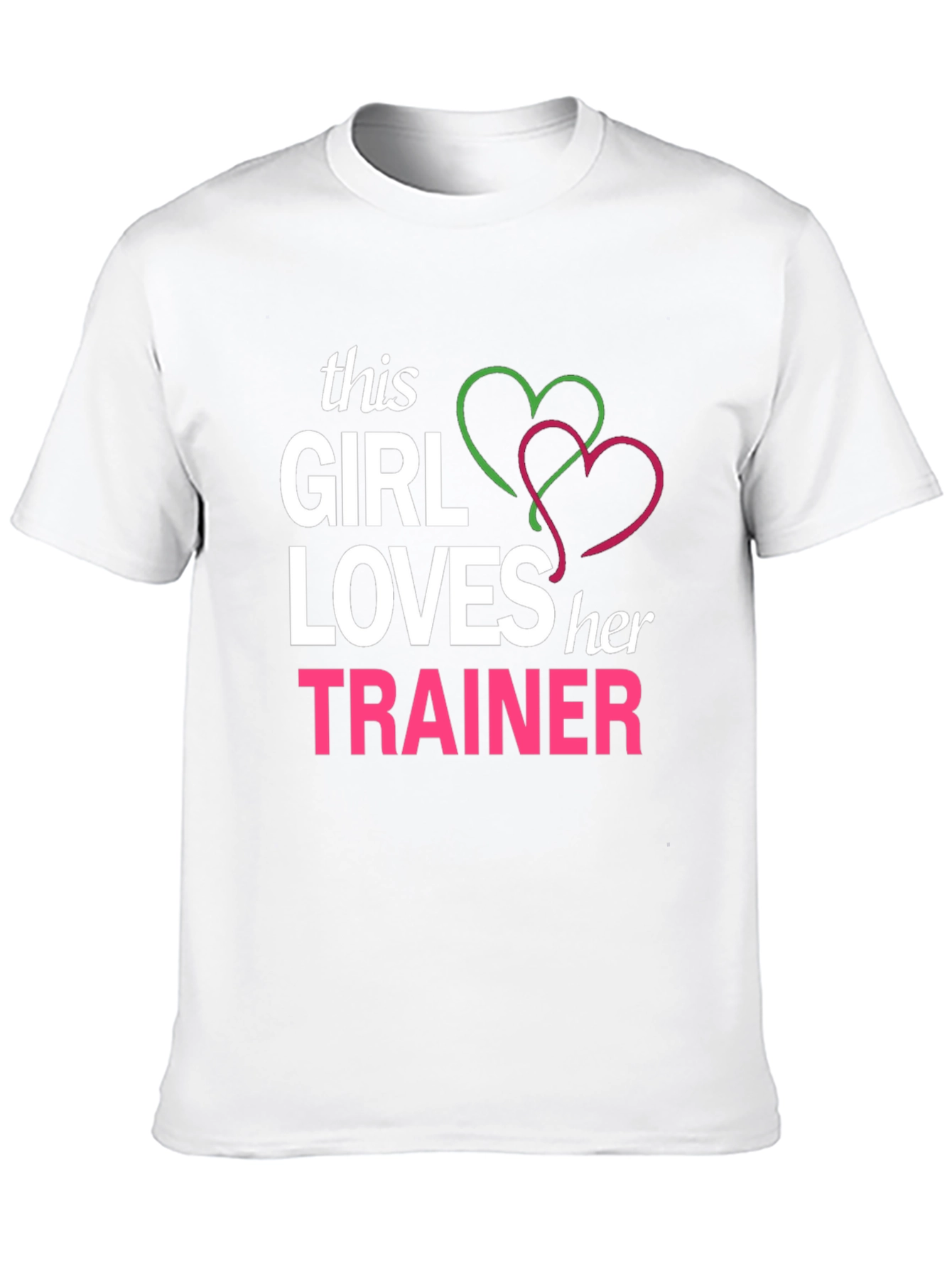Black Girl Loves Trainer Graphic T-Shirt view 10