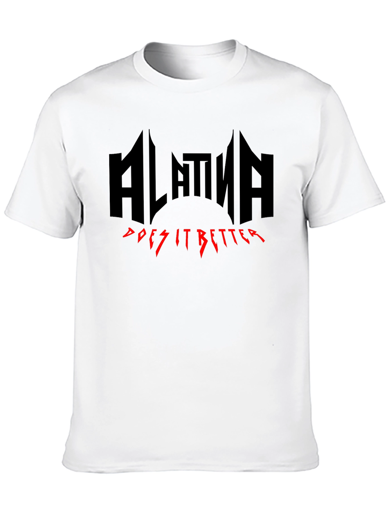 Black Alatina Does It Better Black Graphic Tee view 10