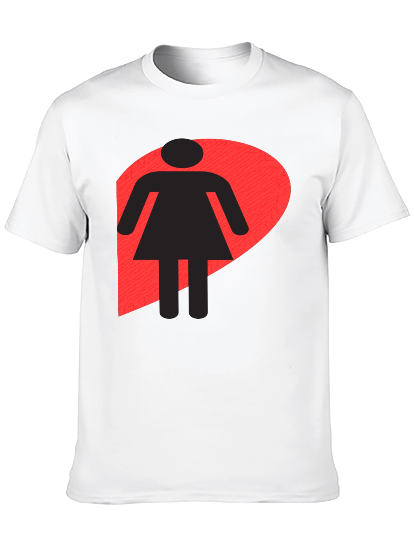 Black Girl Logo Black T-Shirt - Unisex Style view 10