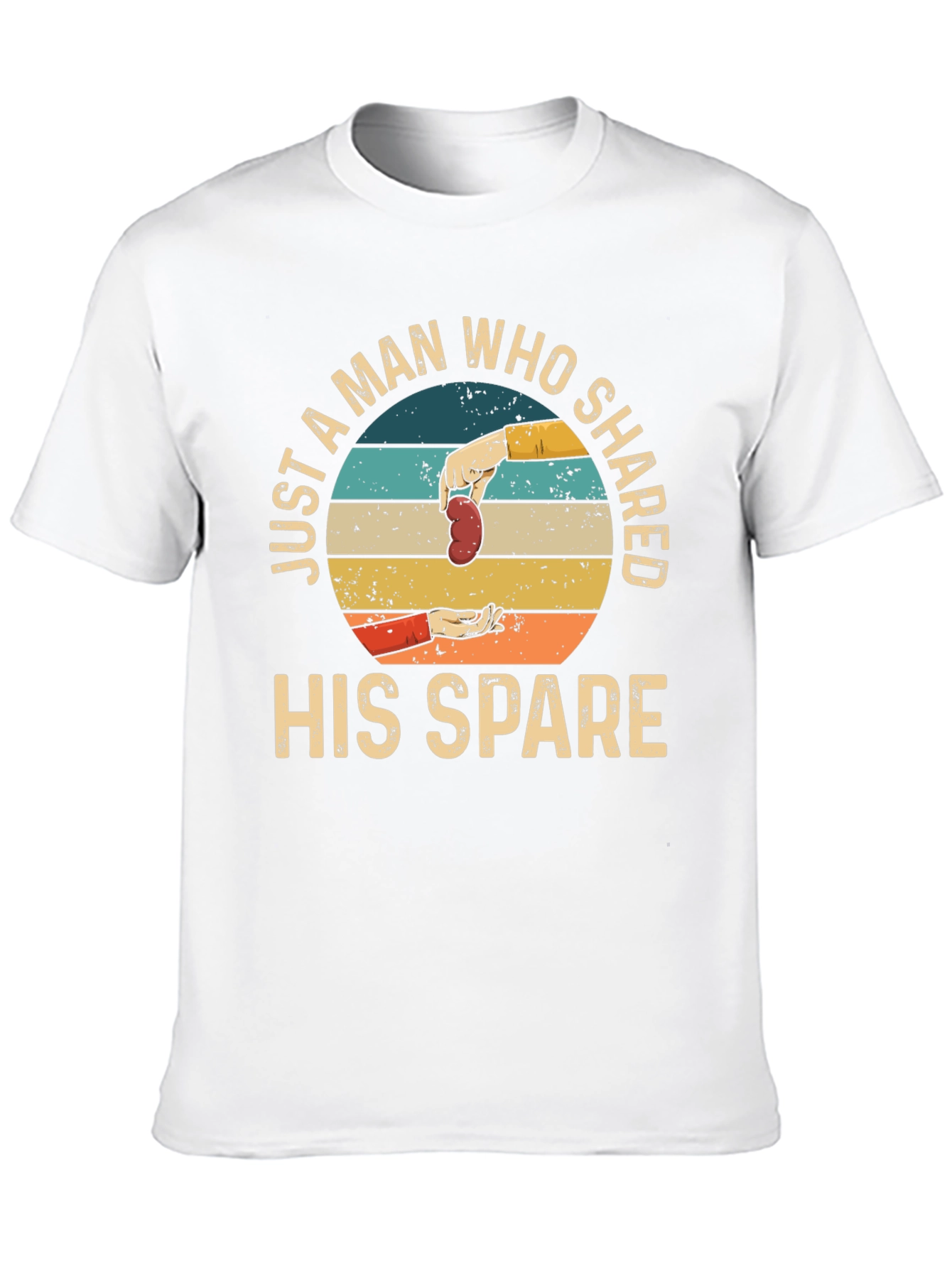 Black Just a Man Who Shared His Spare Kidney Donor T-Shirt view 10