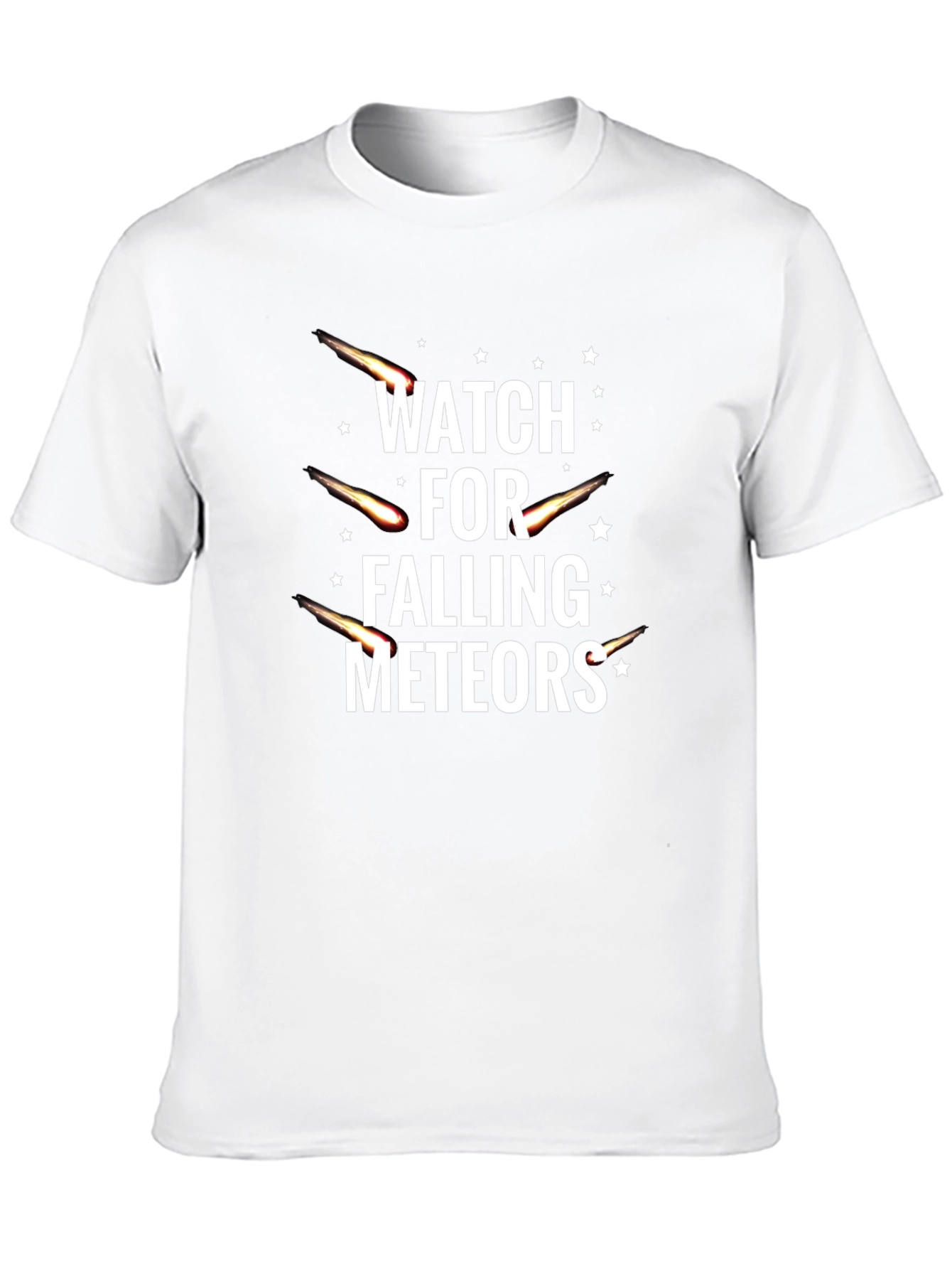 Black Watch for Falling Meteors Black T-Shirt view 10