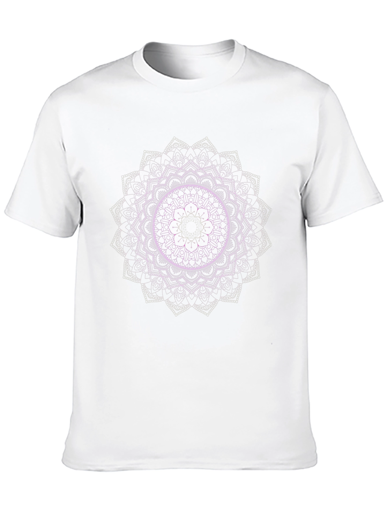 Black Mandala Graphic Black T-Shirt view 10