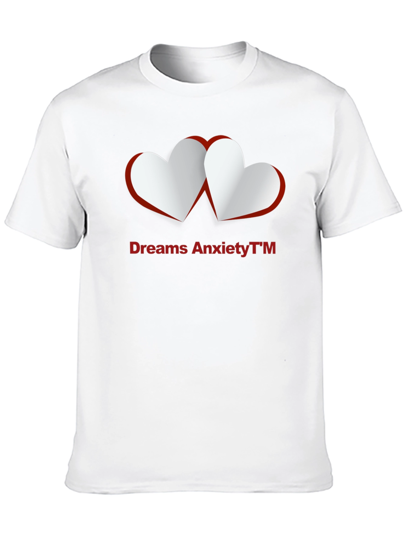 Black Dreams Anxiety Tee - Black Graphic T-Shirt view 10
