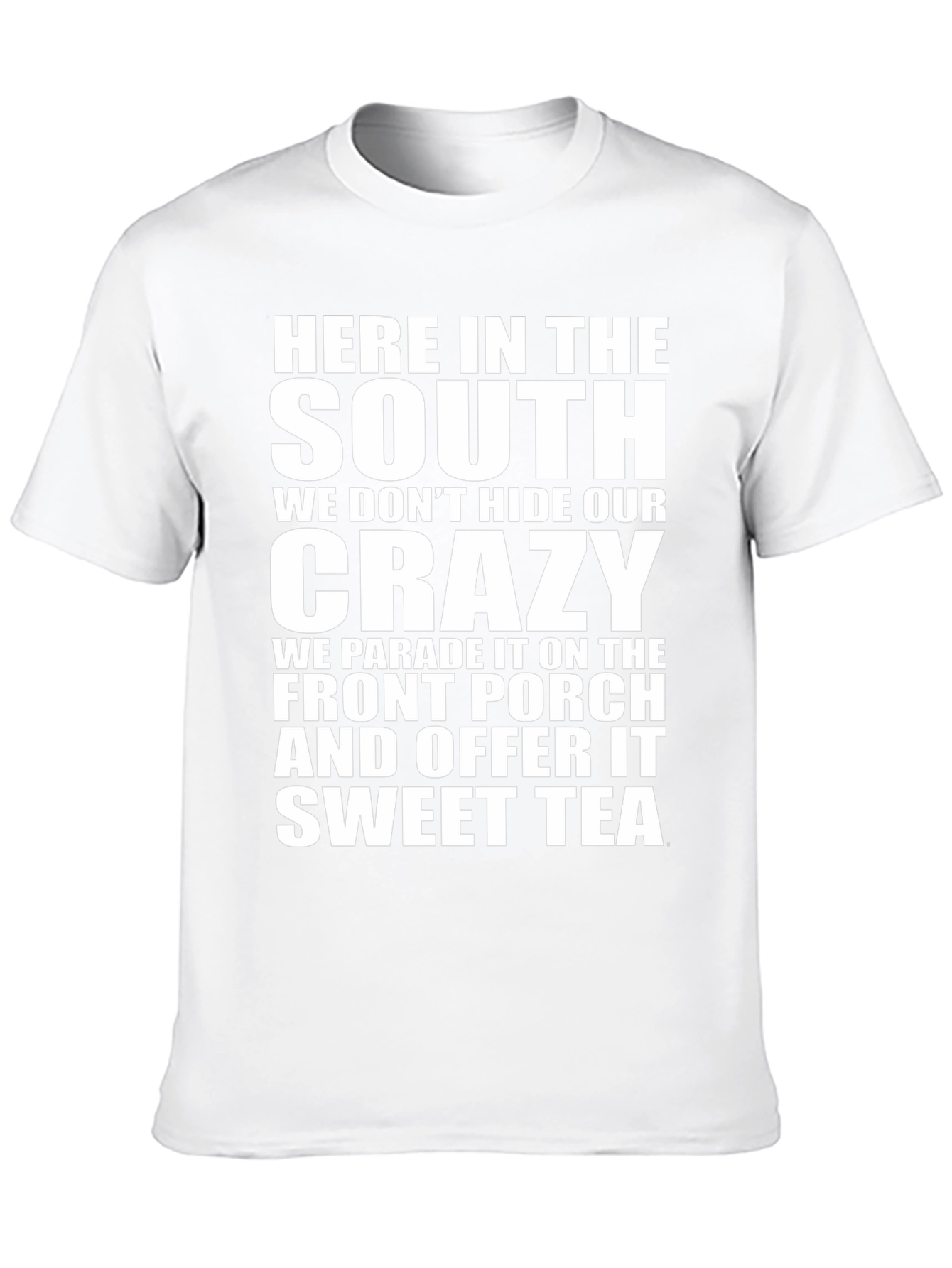 Black Southern Crazy Sweet Tea T-Shirt view 10
