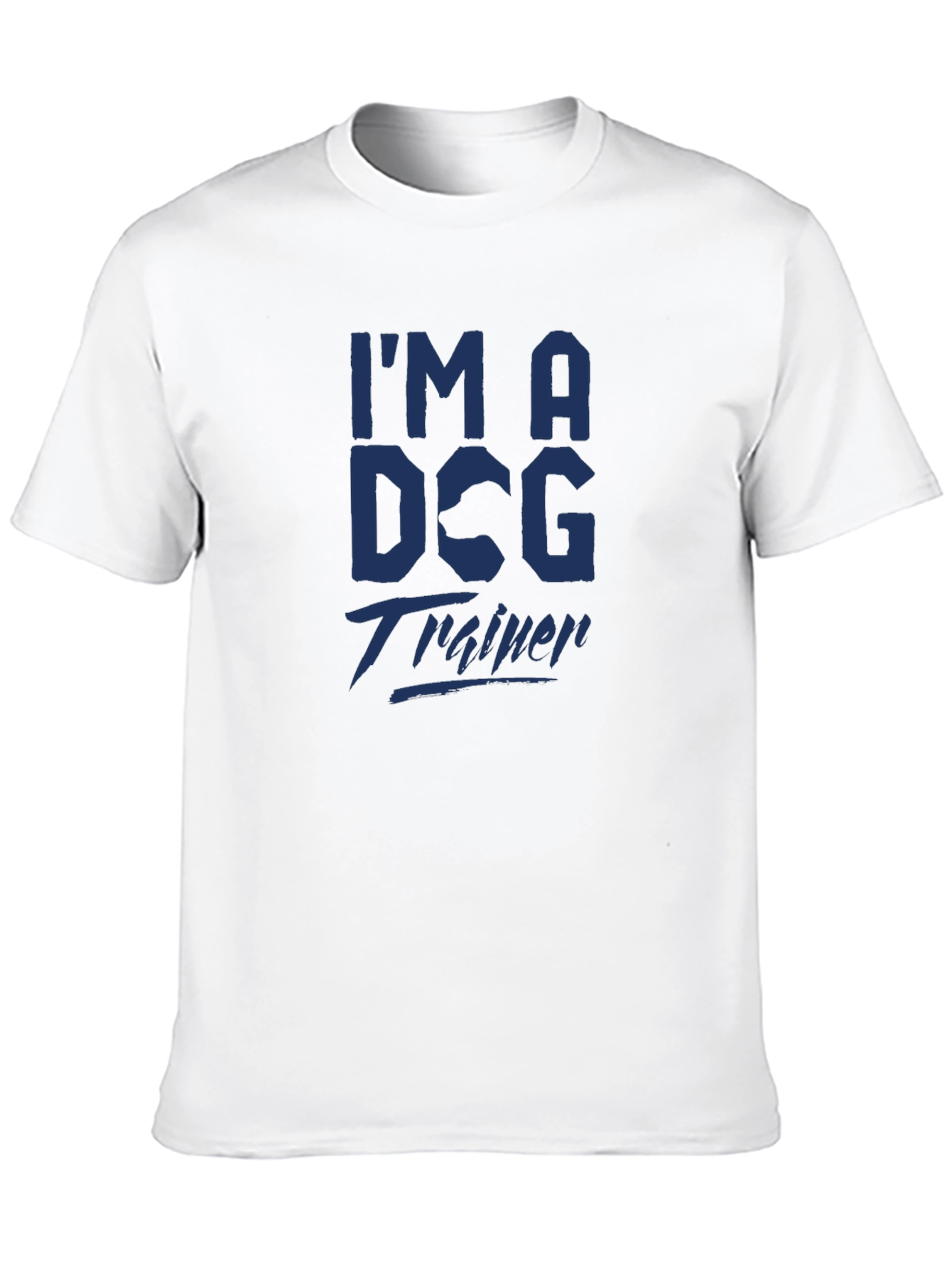 Black I'm a Dog Trainer Tee - Stylish Graphic T-Shirt view 10
