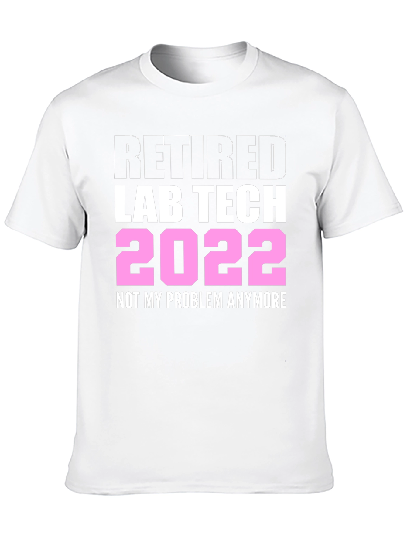 Black Retired Lab Tech 2022 T-Shirt view 10
