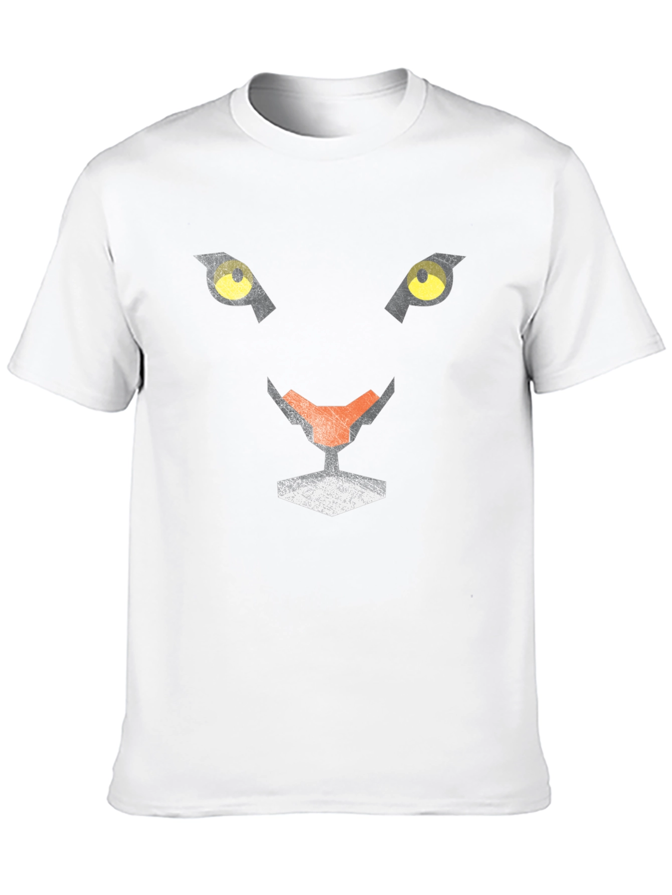 Black Geometric Black Panther Graphic Tee view 10