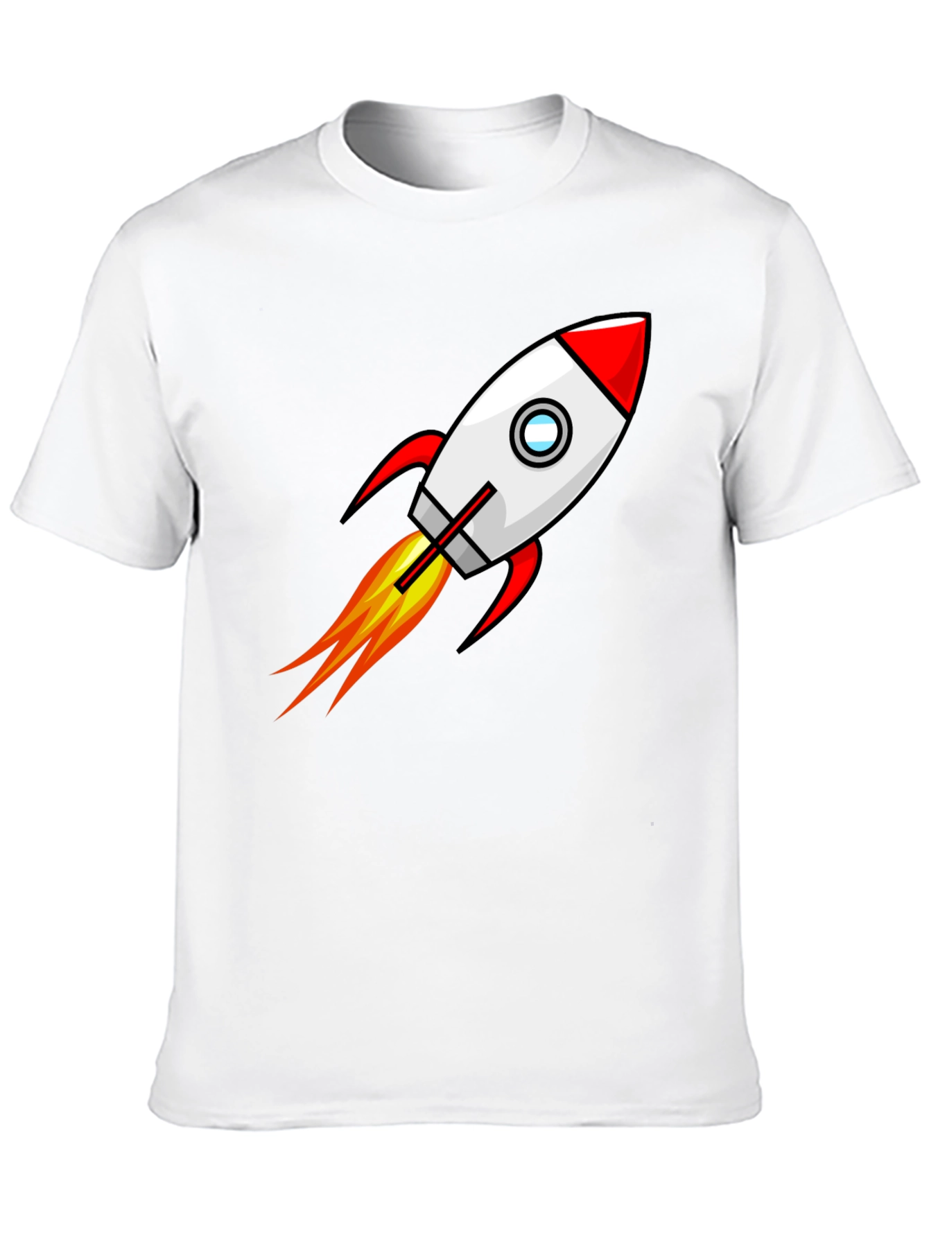 Black Rocket Launch Graphic T-Shirt - Blast Off in Style! view 10