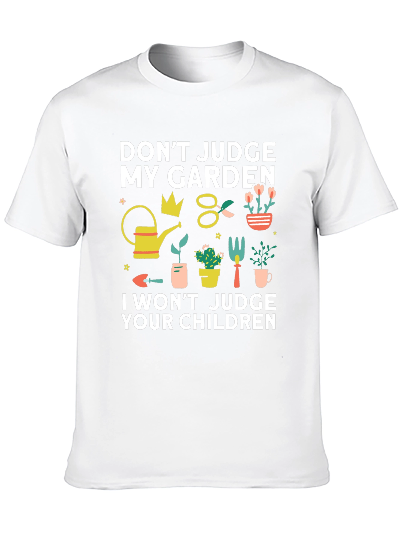Black Don't Judge My Garden T-Shirt view 10