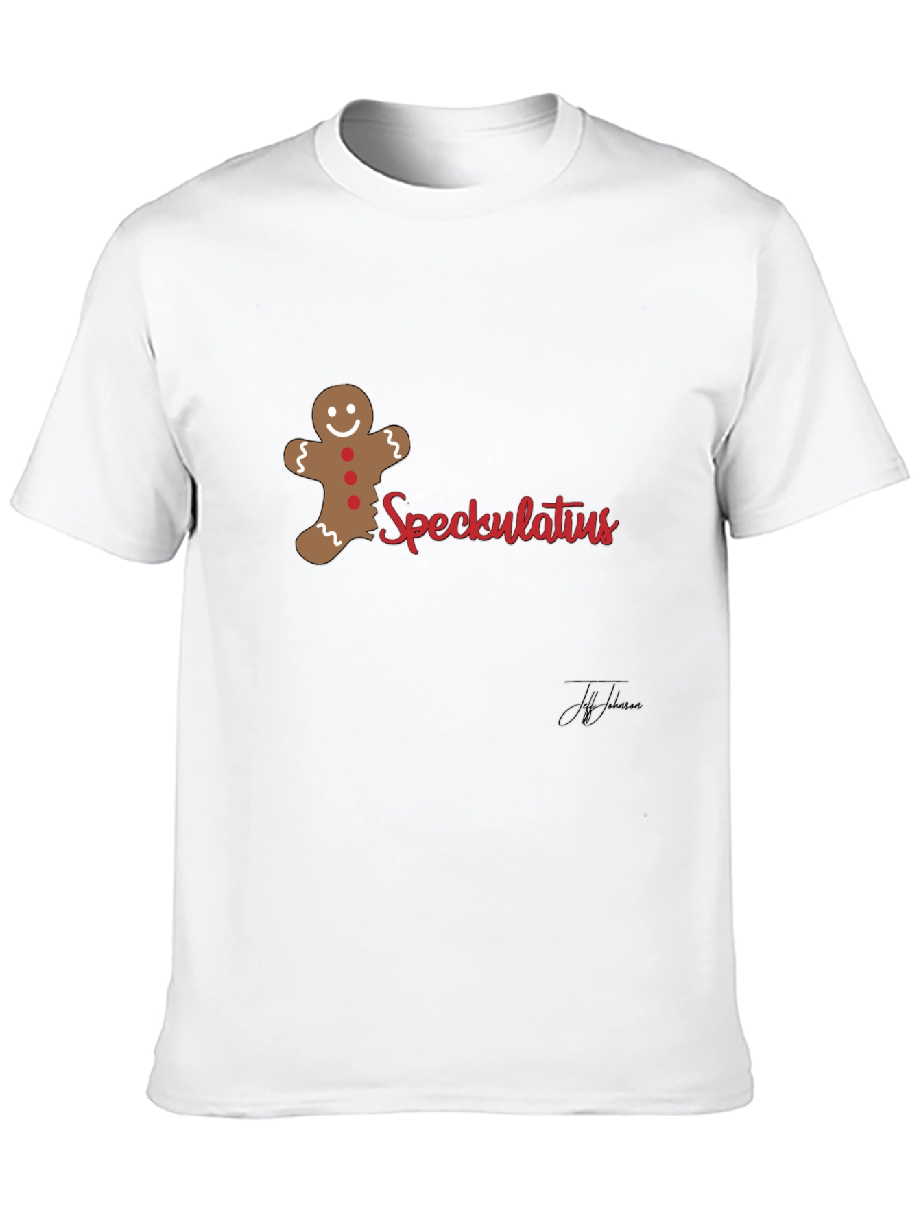 Spekulatius Gingerbread Men Black T-Shirt - 10