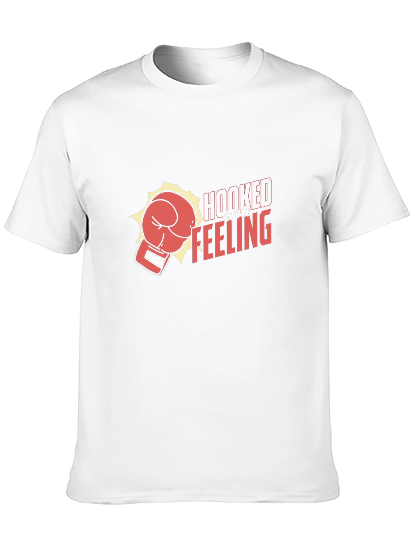 Black Hooked On a Feeling Boxing Glove Graphic Tee view 10
