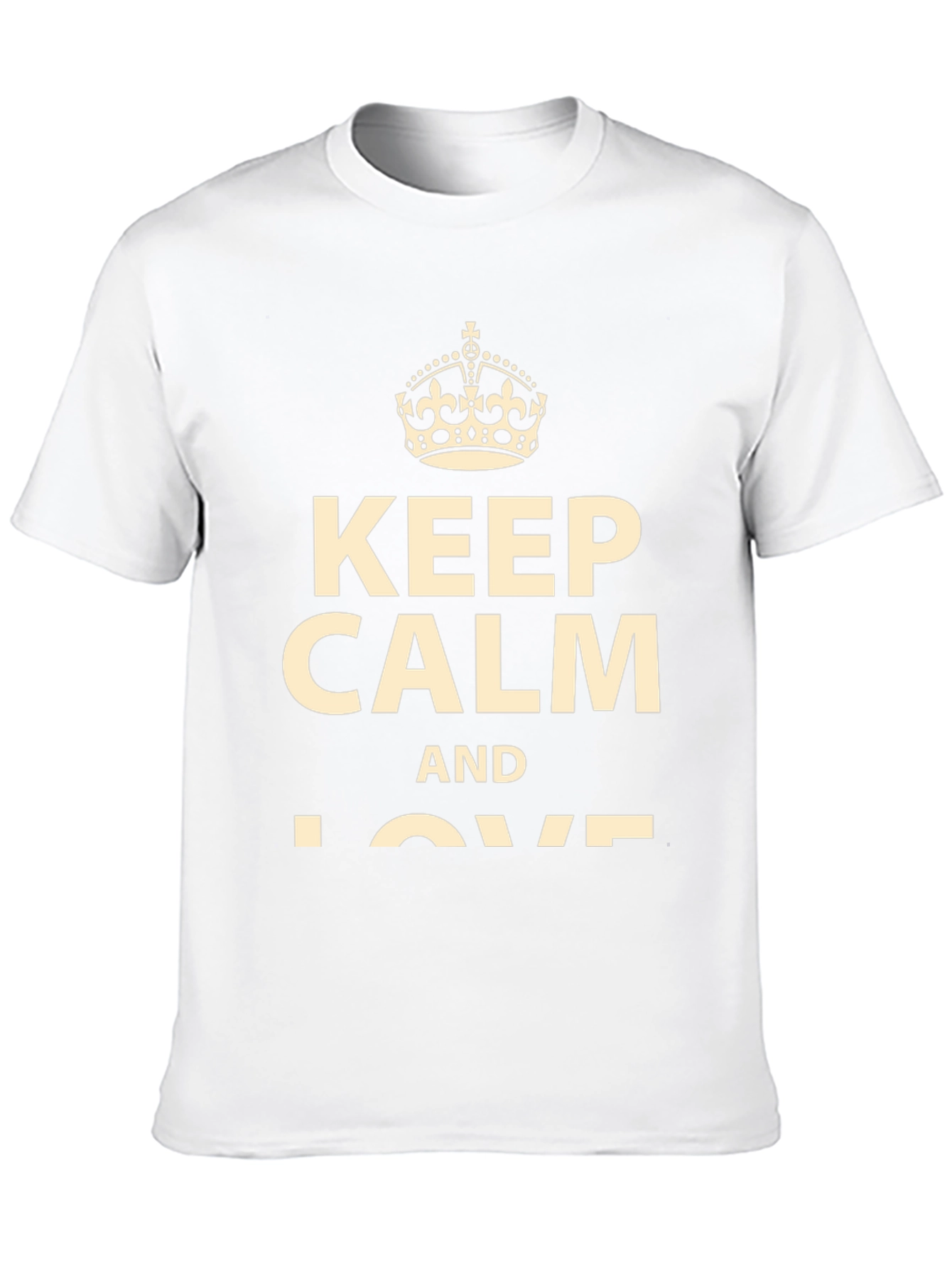 Black Keep Calm T-Shirt - Stylish Graphic Tee view 10