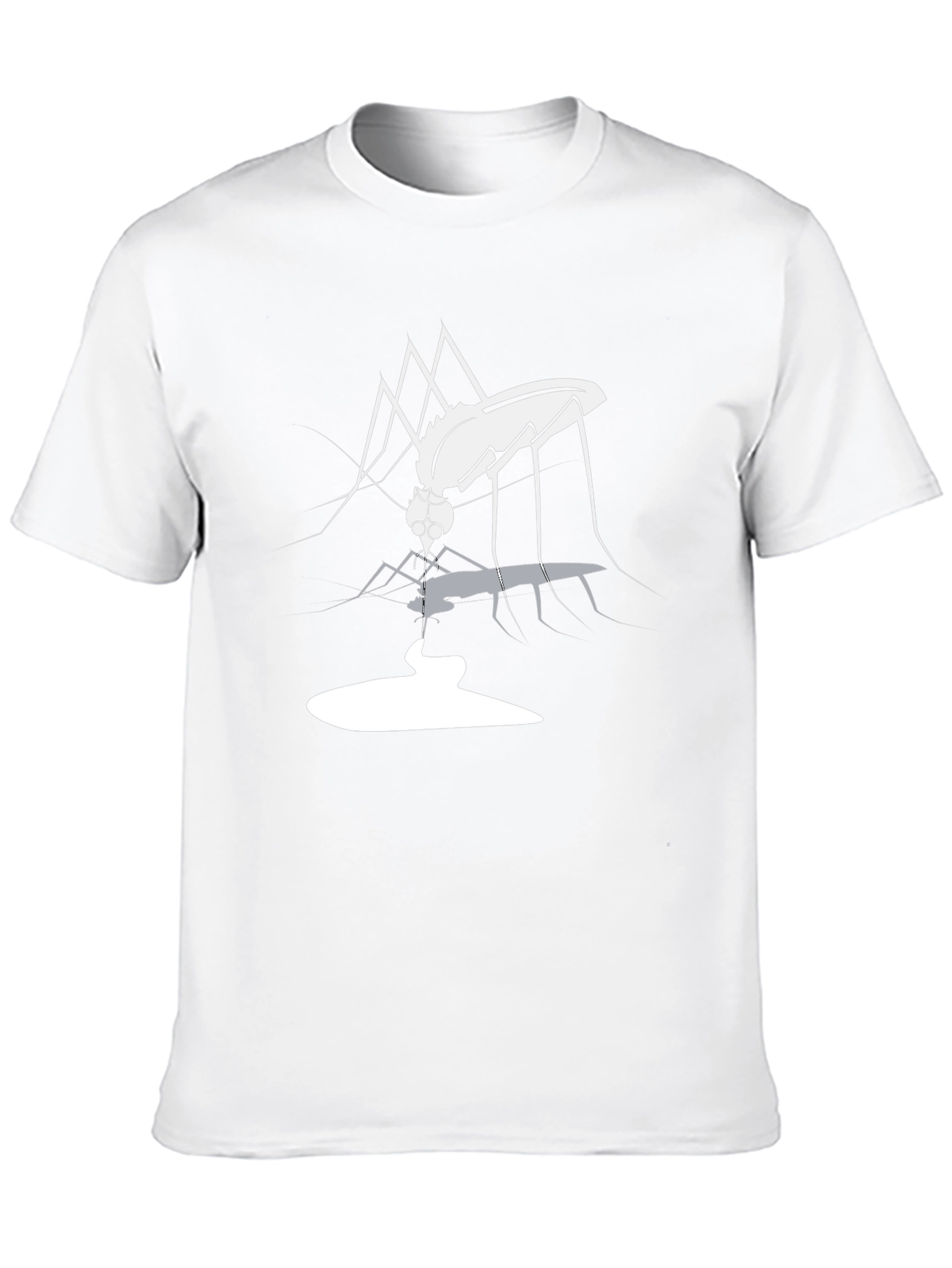 Black Mosquito Graphic T-Shirt - Men's Black Tee view 10
