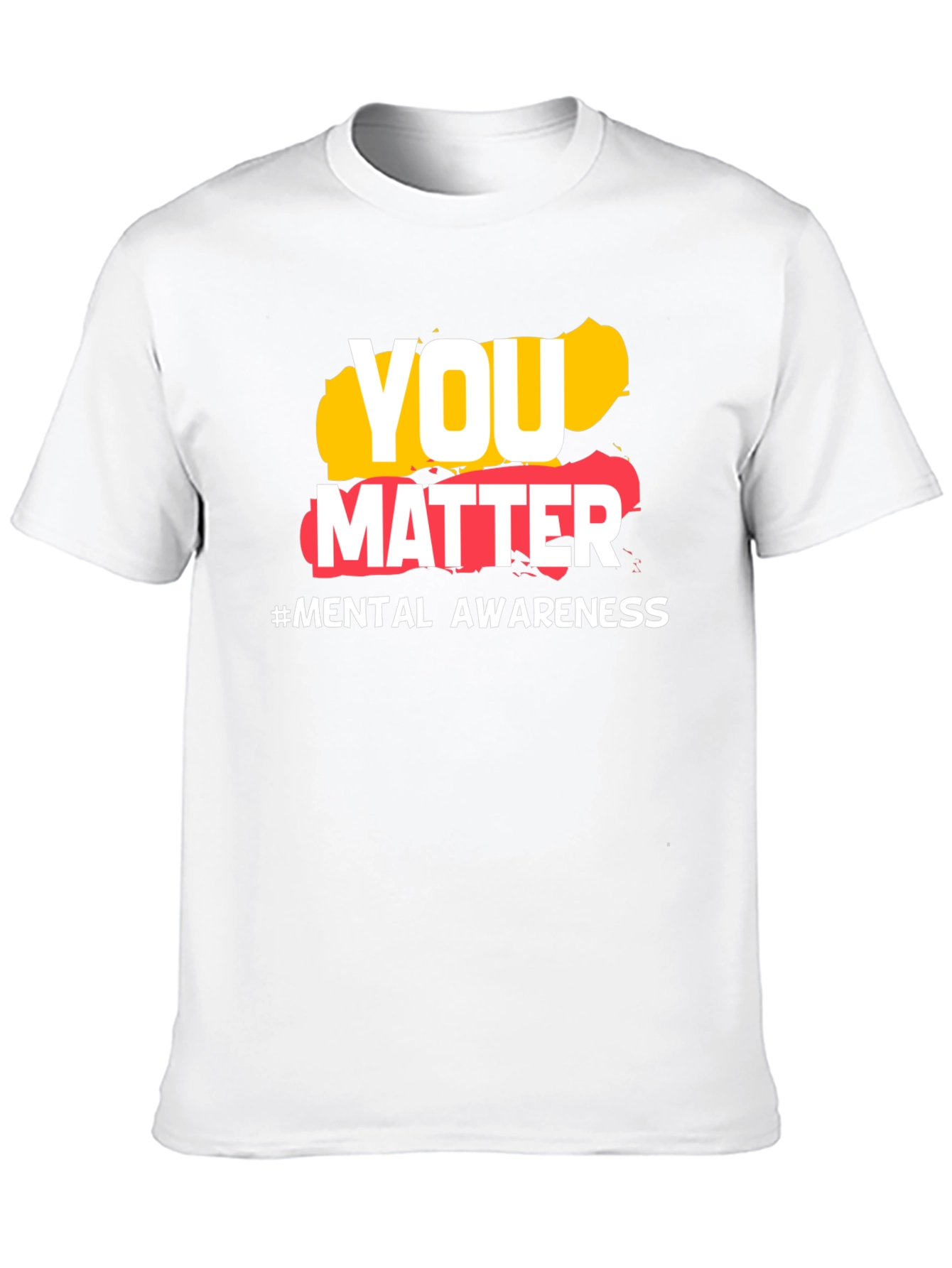 Black You Matter Mental Health Awareness T-Shirt view 10
