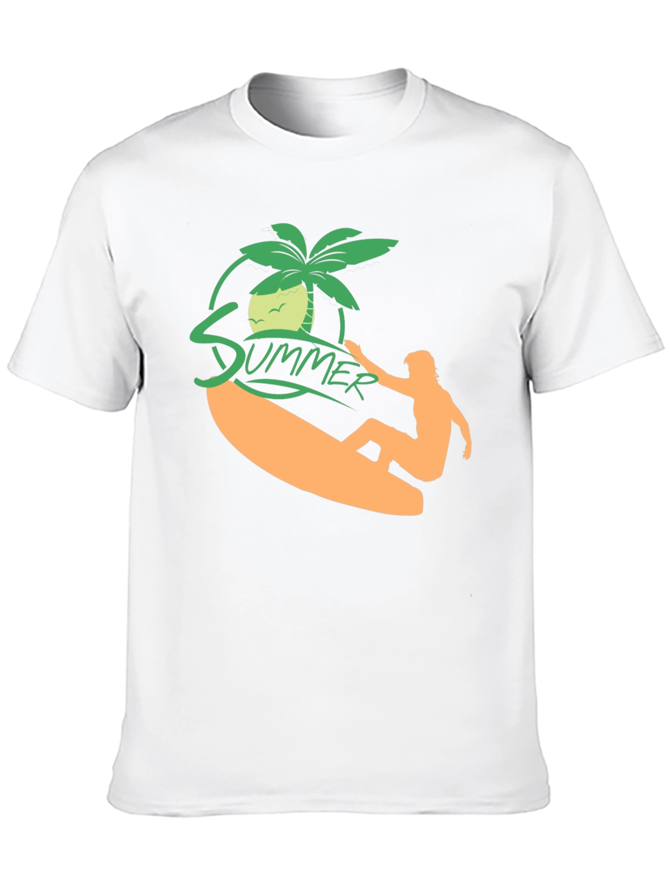 Black Summer Surf T-Shirt - Black view 10