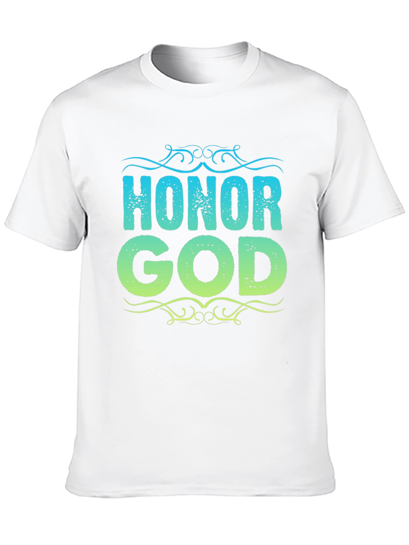 Honor God Graphic Tee - Stylish Christian Apparel - 10