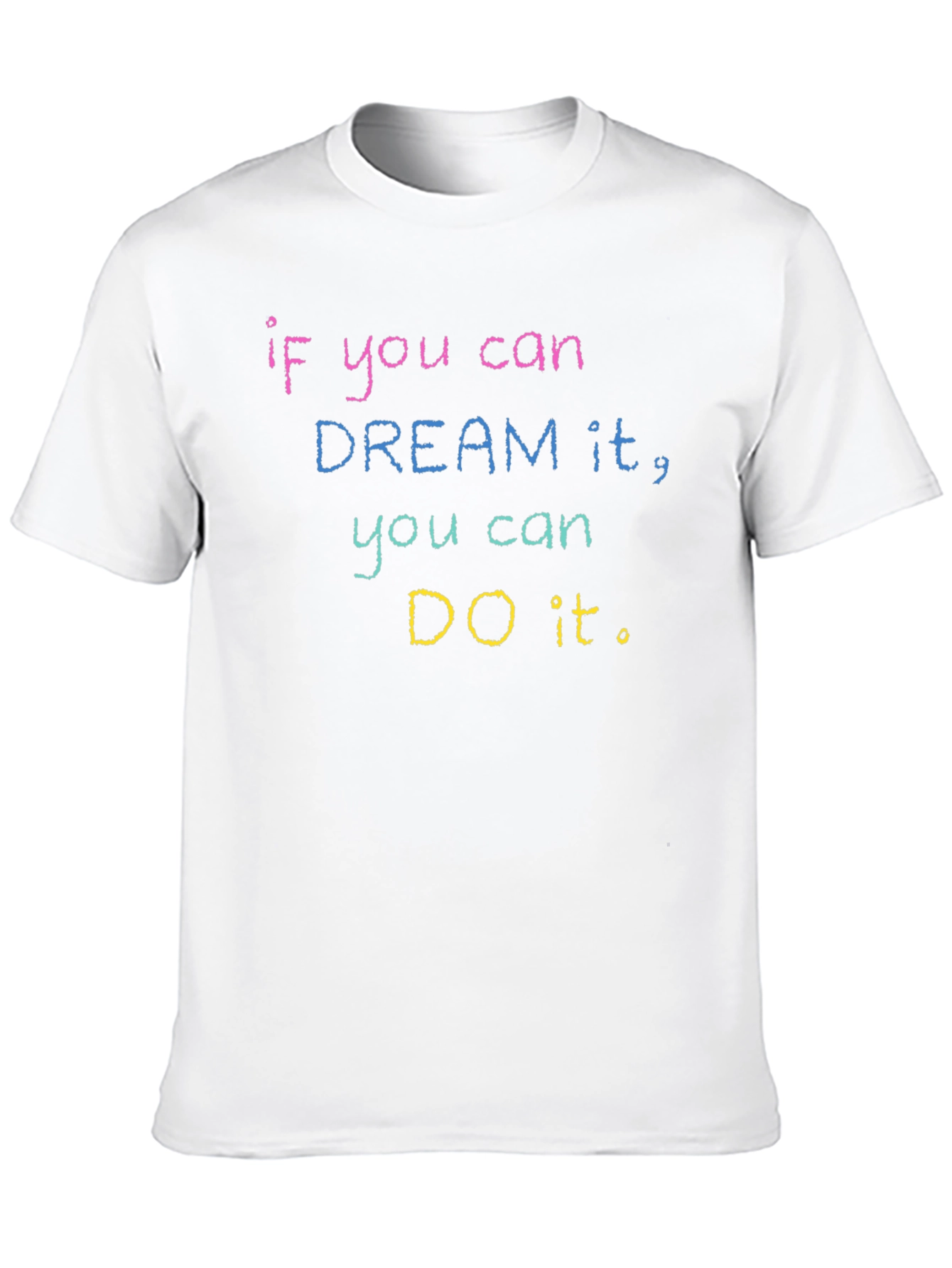 Black Dream It, Do It T-Shirt Motivational Graphic Tee view 10