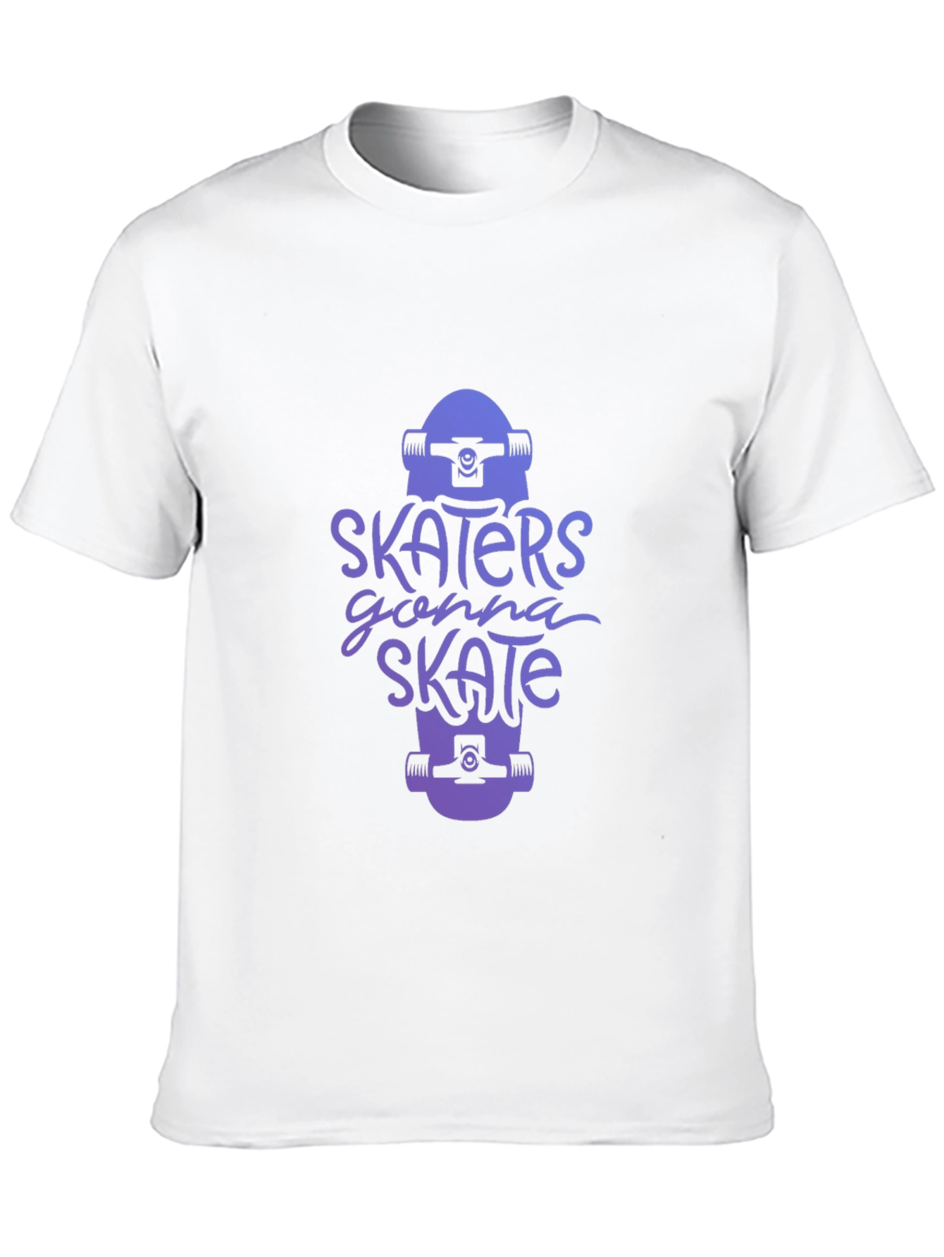 Black Skater Style Graphic Tee - Gonna Skate view 10