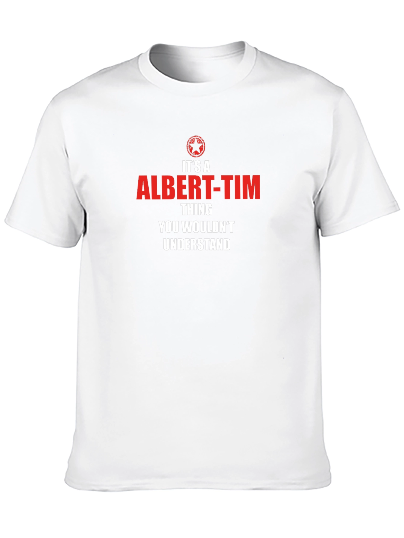 Black Albert-Tim Thing Graphic T-Shirt - Unique Gift Idea view 10