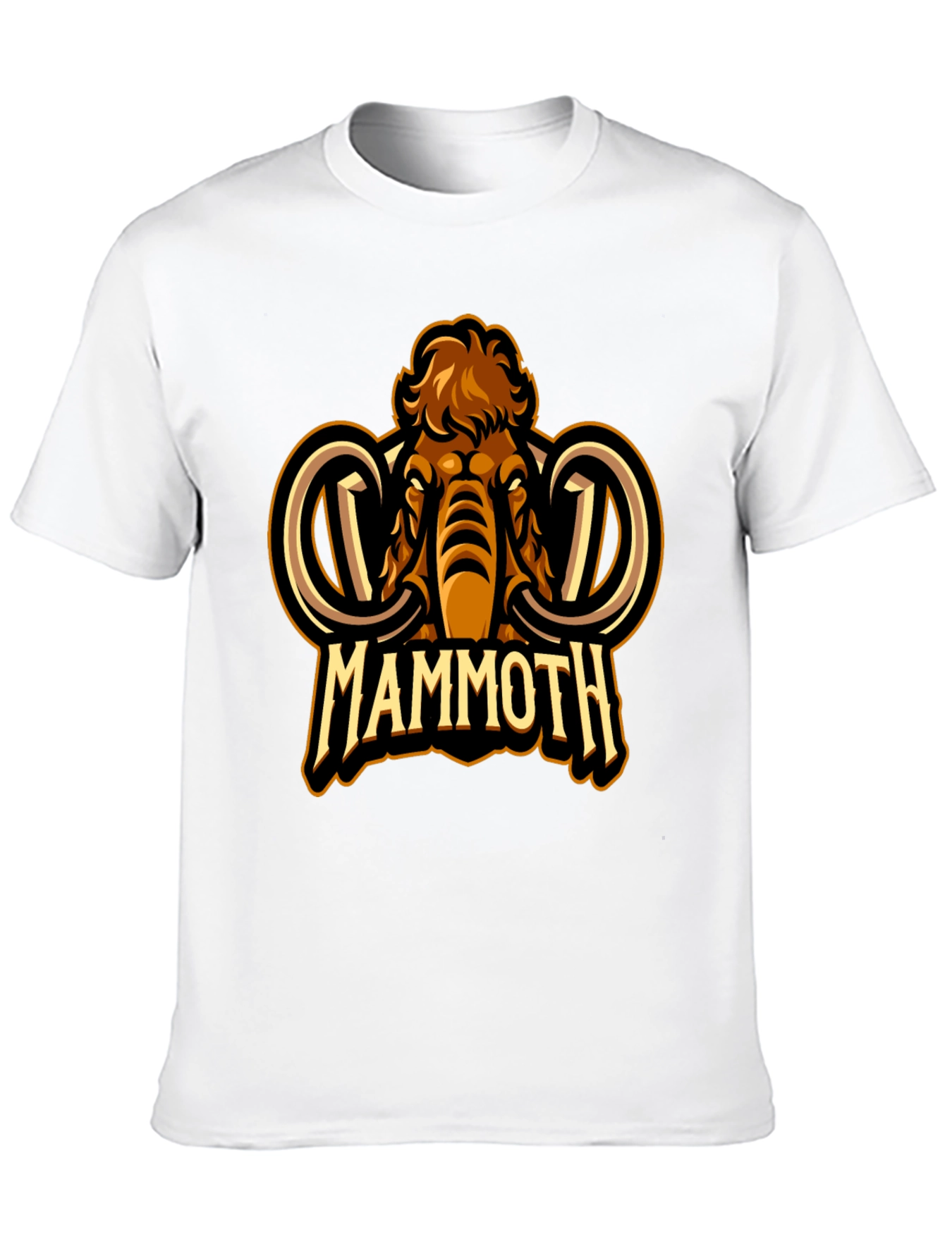 Black Mammoth Graphic T-Shirt - Classic Black Tee view 10