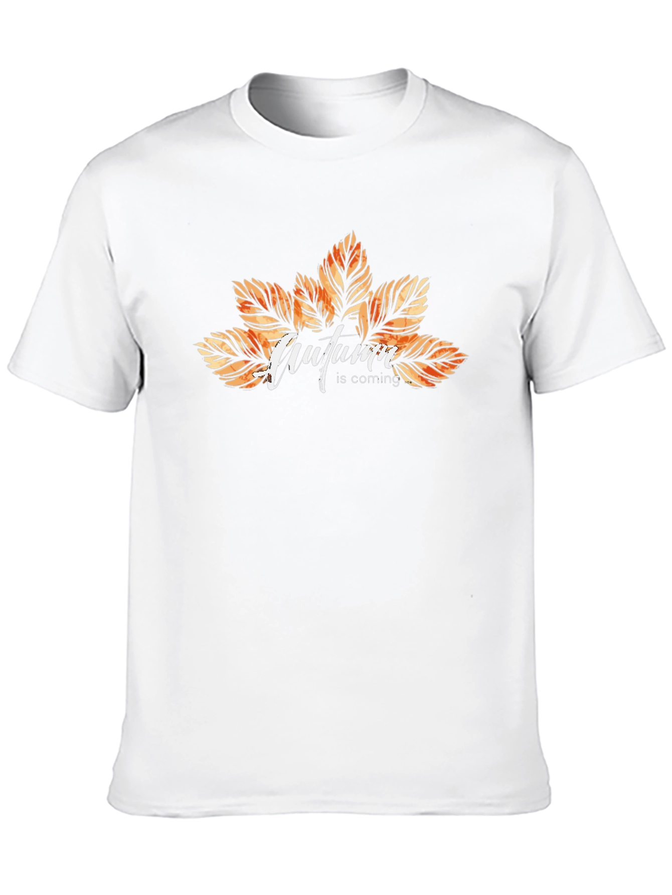 Black Autumn is Coming Black T-Shirt view 10