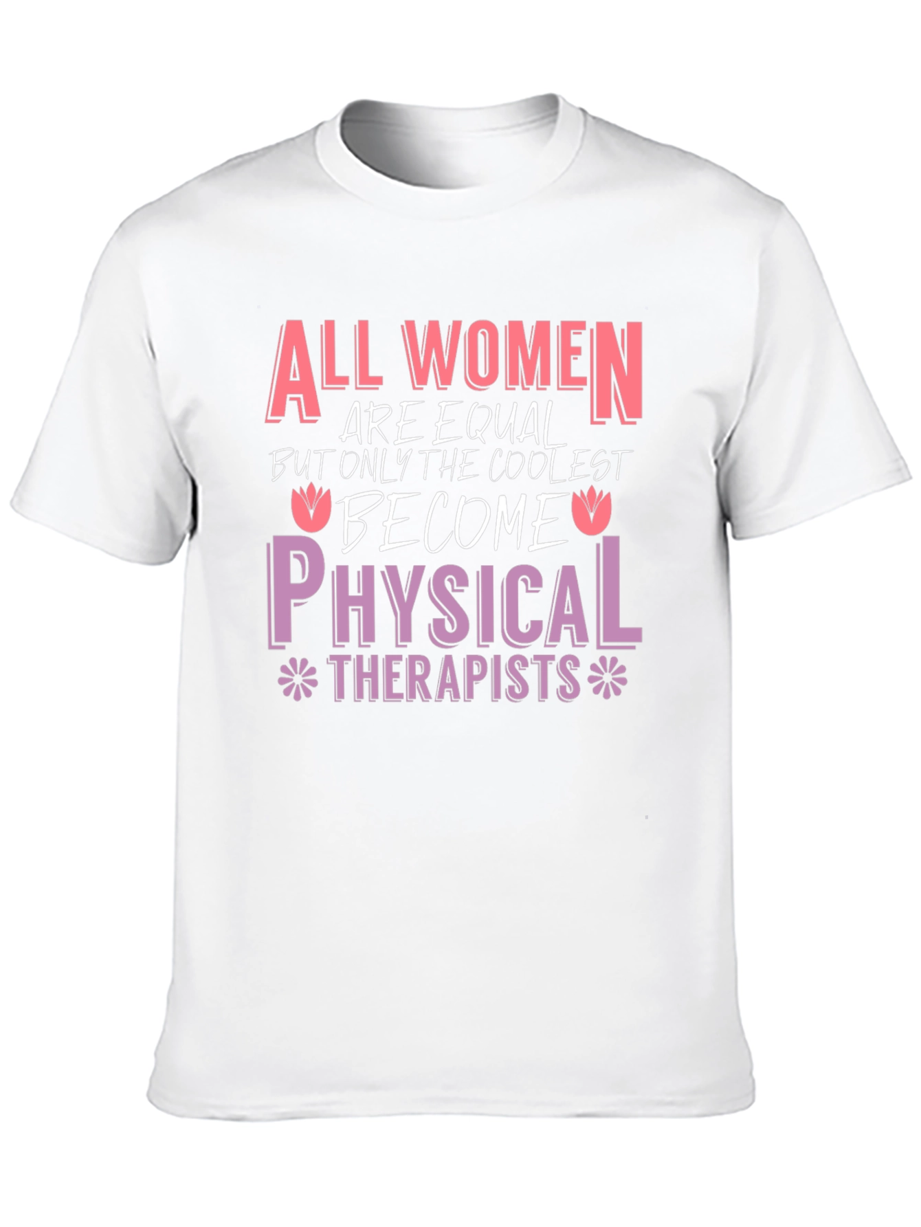 Black All Women Physical Therapists T-Shirt view 10