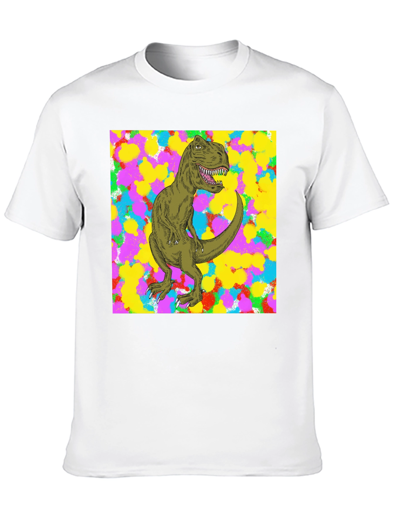 Black Dinosaur Graphic Tee - Bold Style view 10
