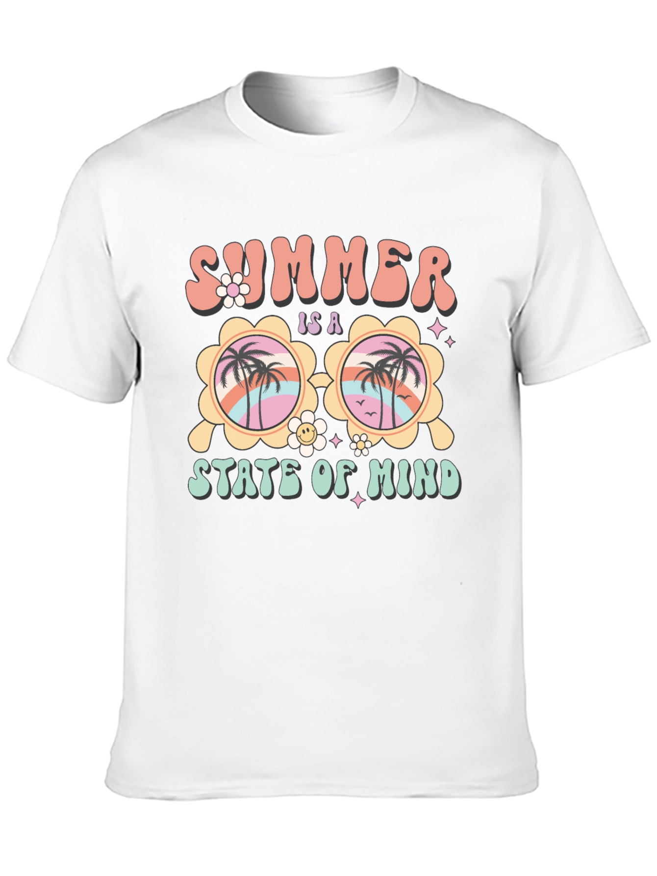 Black Summer State of Mind Graphic Tee view 10