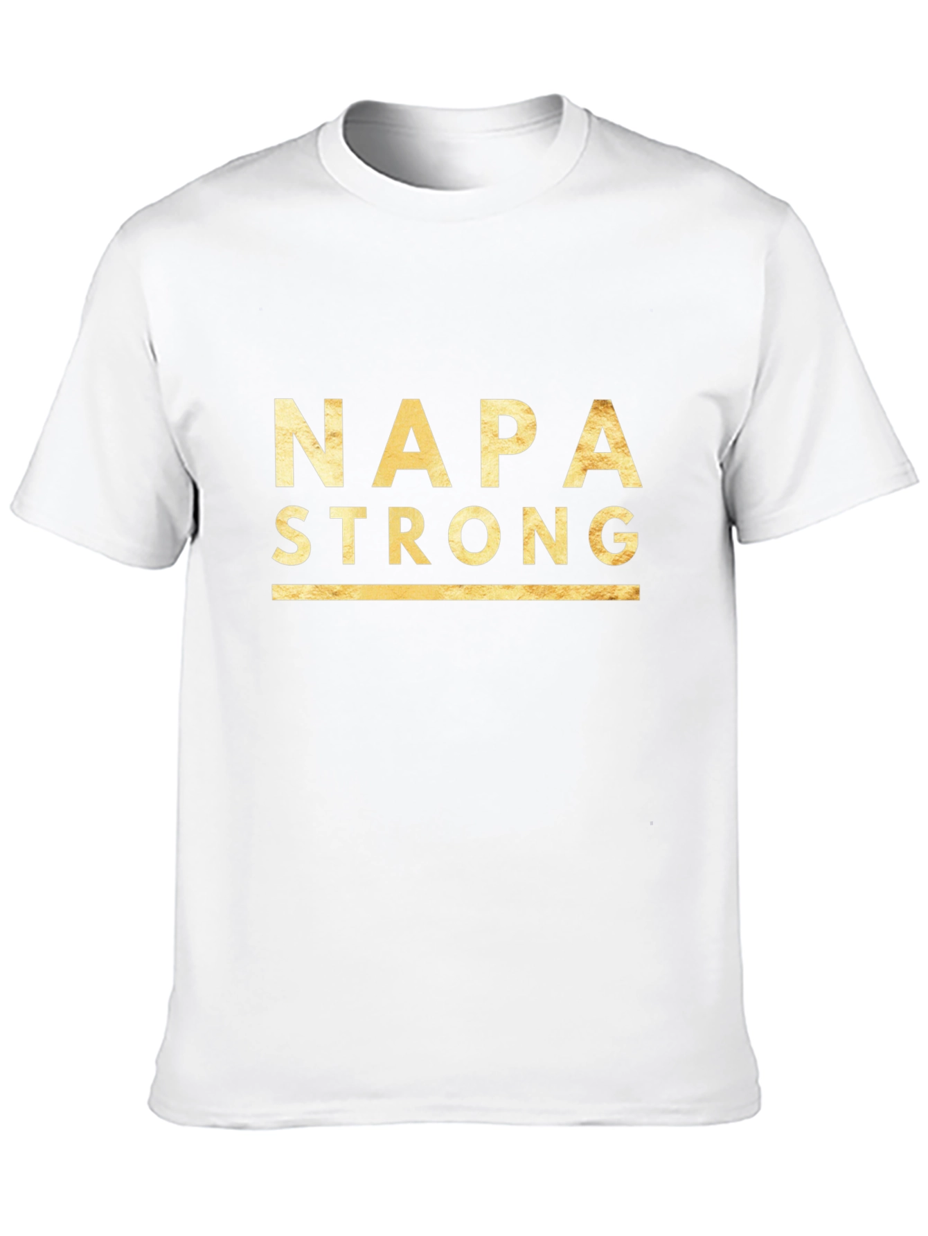 Black Napa Strong Graphic Tee - Premium Black Cotton T-Shirt view 10