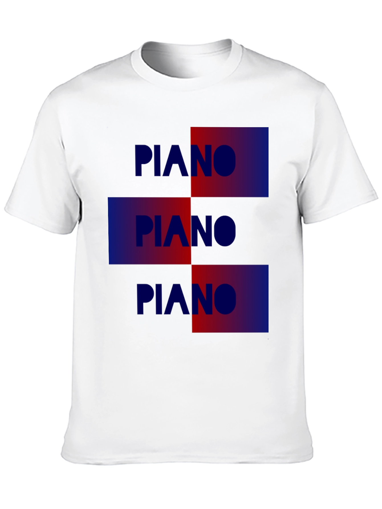 Black Piano Graphic Tee - Cool Music Lover T-Shirt view 10