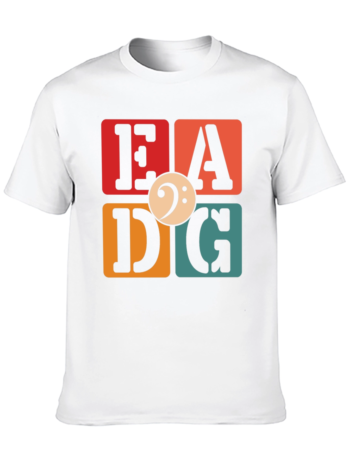 Black EADG Retro Bassist T-Shirt view 10