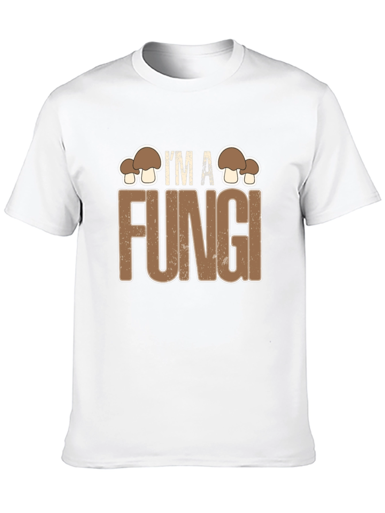 Black I'm A Fungi Funny Graphic Tee view 10