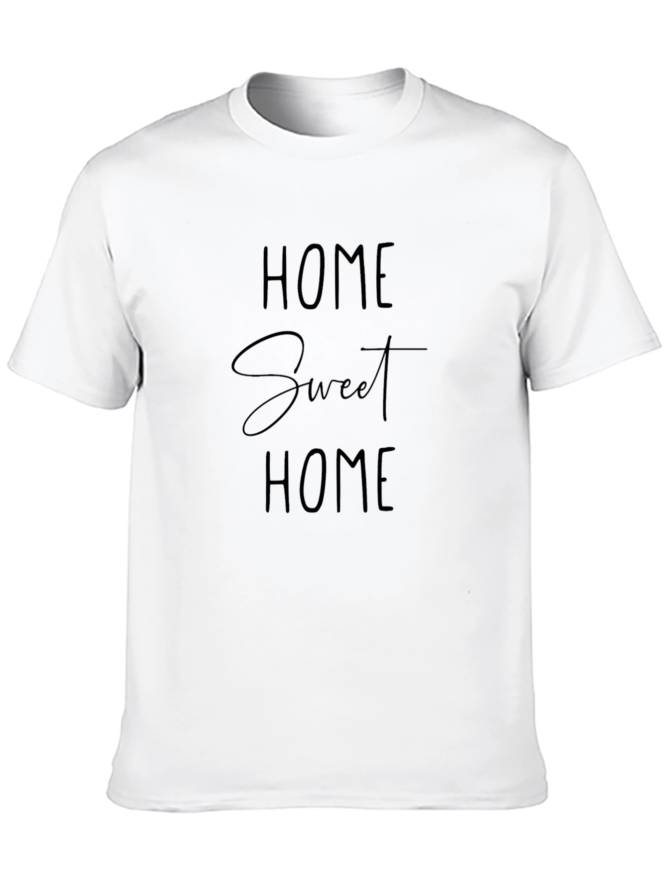 Black Home Sweet Home Black T-Shirt view 10