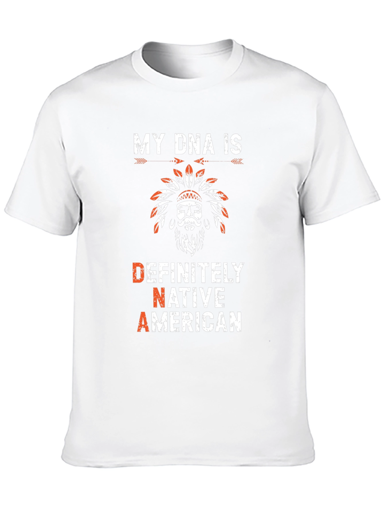 Black Native American DNA T-Shirt view 10