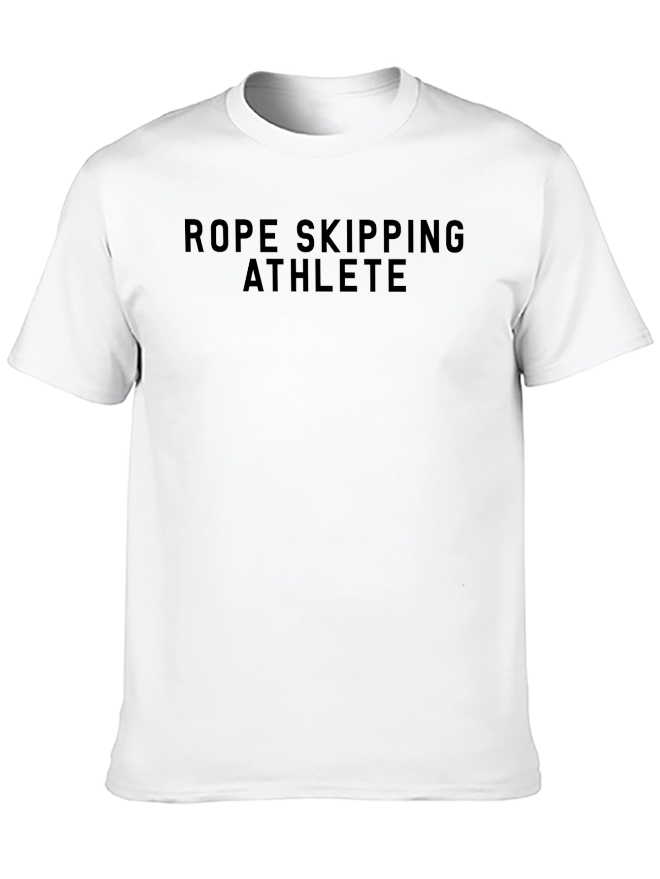 Black Rope Skipping Athlete T-Shirt - Black view 10