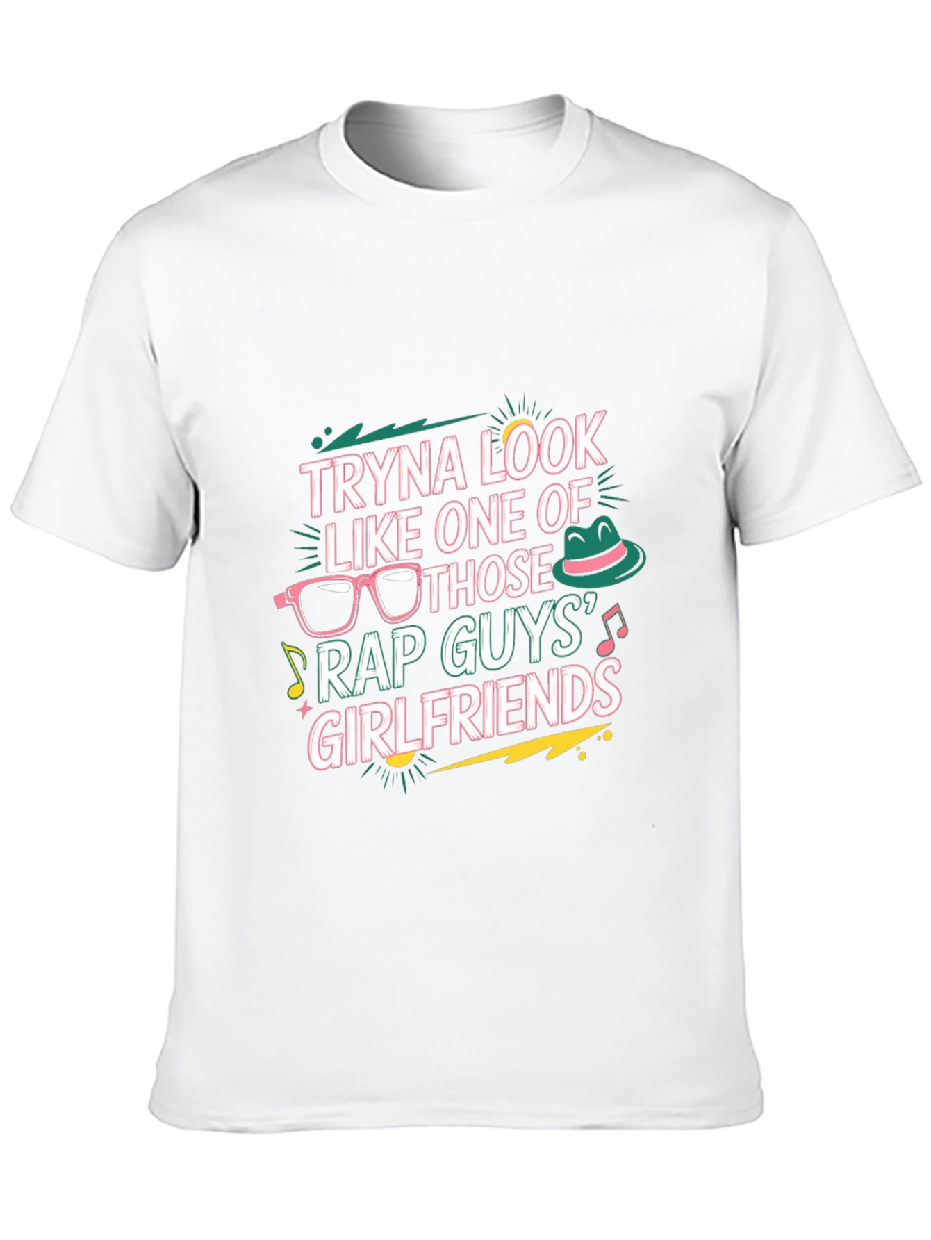 Black Rap Guys' Girlfriends Graphic Tee view 10