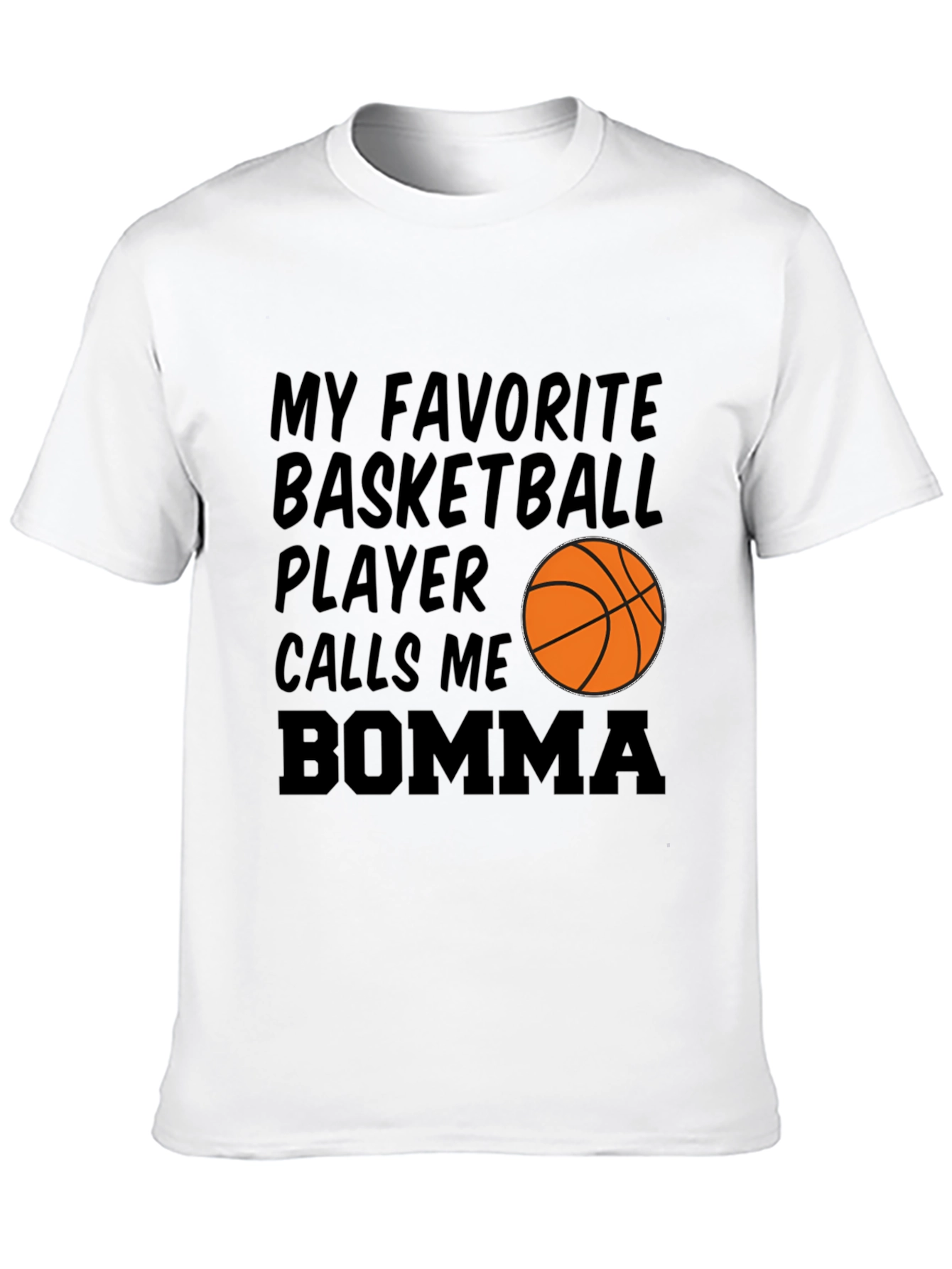 Black Basketball Bomma T-Shirt view 10