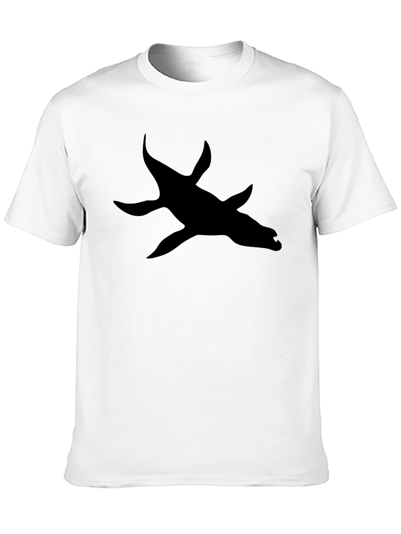 Black Black Plesiosaur Graphic Tee - Sea Monster Shirt view 10