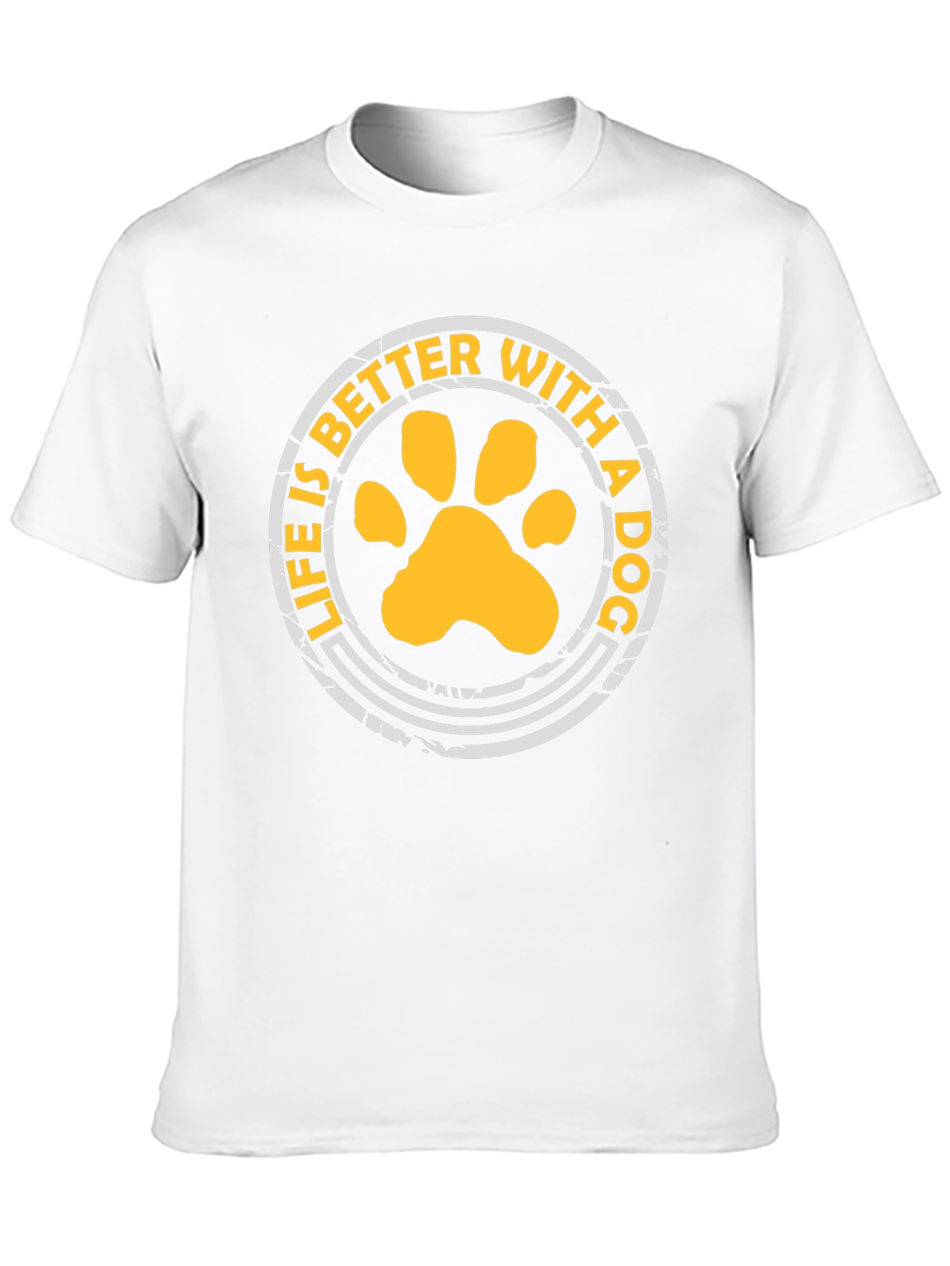 Black Life is Better With a Dog Graphic Tee view 10